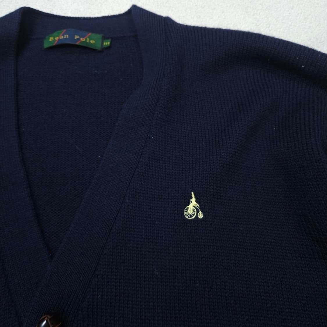 빈폴 울 가디건 110 네이비 상품이미지3