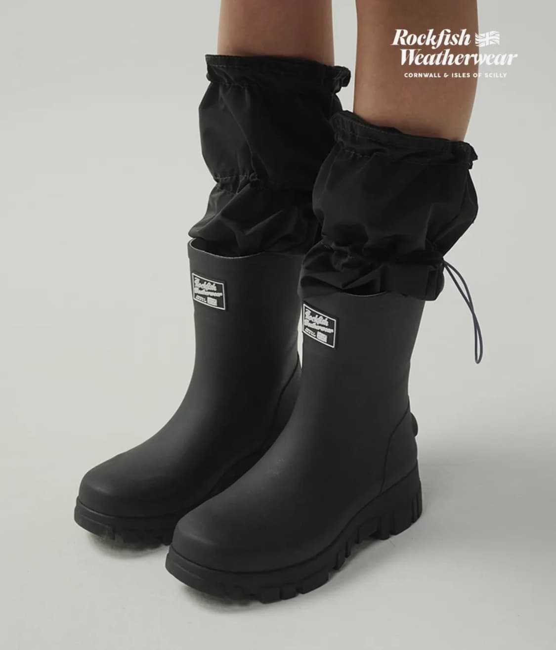 새상품)락피쉬웨더웨어 퍼프 레그 워머/다크그레이 상품이미지1