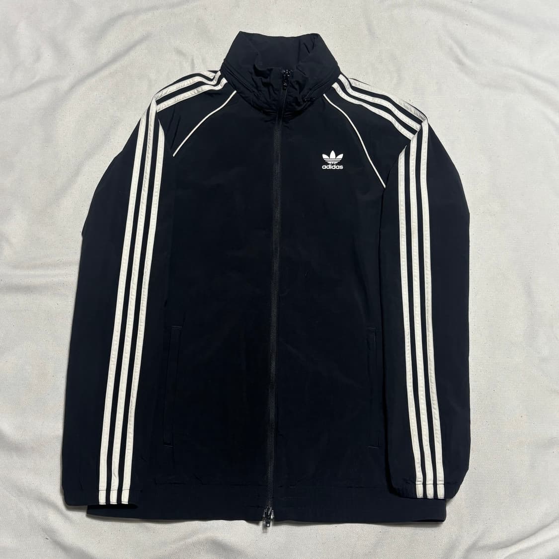 L 아디다스 파이어버드 블랙 바람막이 상품이미지2