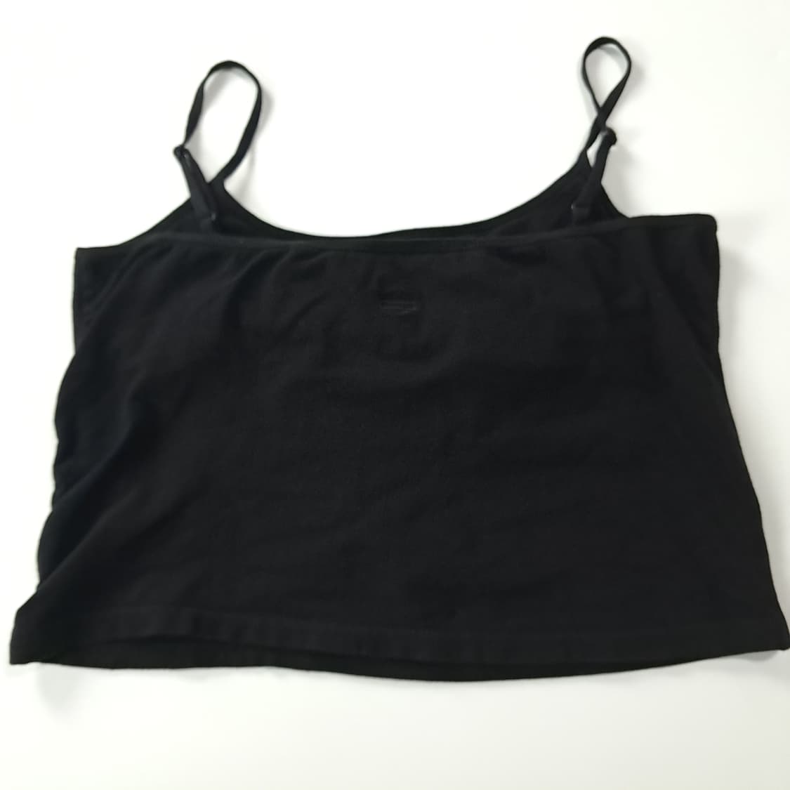 CK172 L 할리데이비슨 00s 블랙 슬리브리스 크롭 티셔츠 상품이미지5