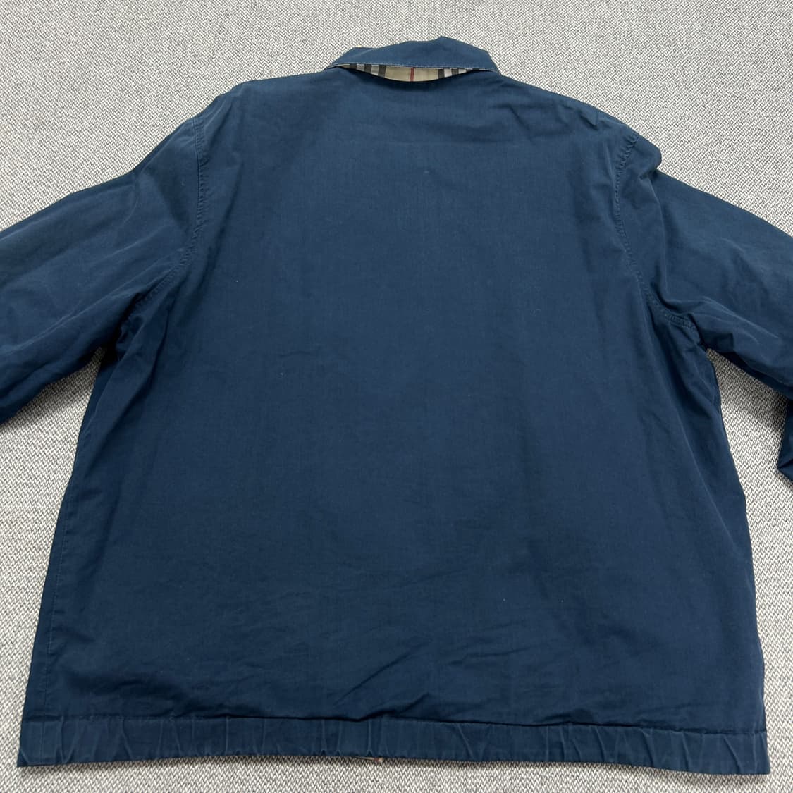 버버리 리버시블 노바체크 스윙톱 자켓(50) 상품이미지6