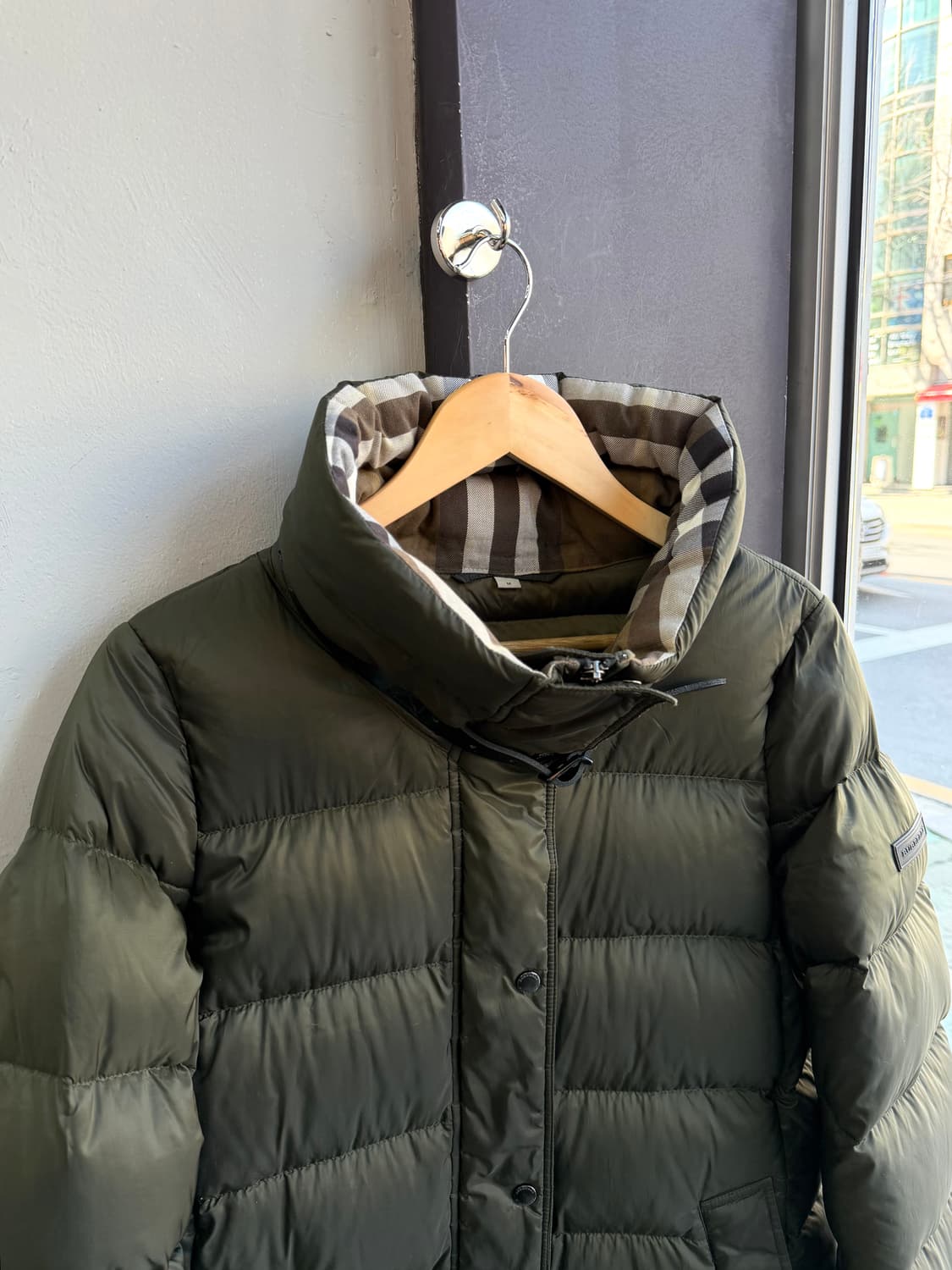 M/ 버버리 신형 다운 롱패딩 점퍼 상품이미지3