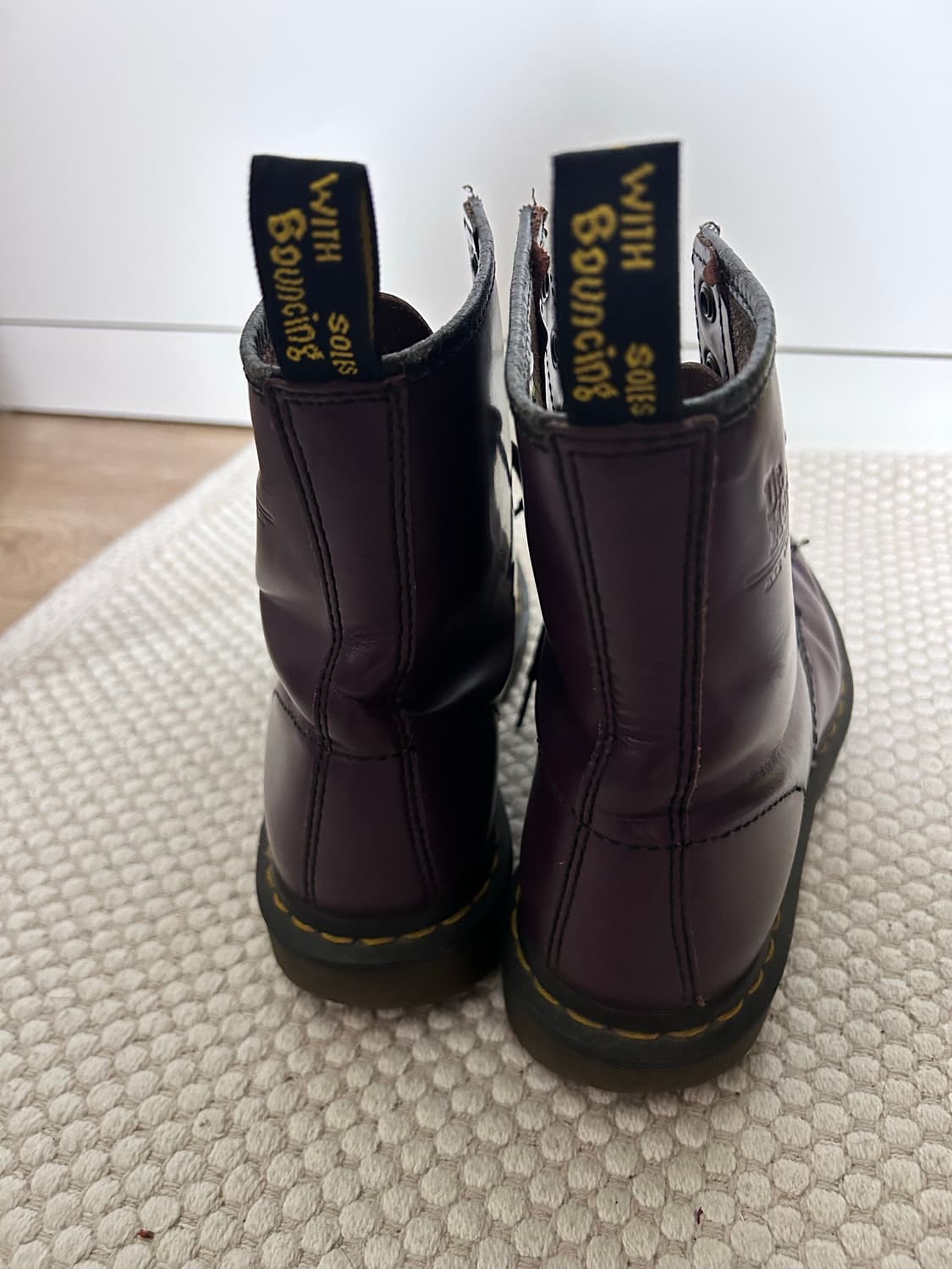 닥터마틴 1460 퍼플 8홀 워커 UK5 (240mm) 상품이미지2