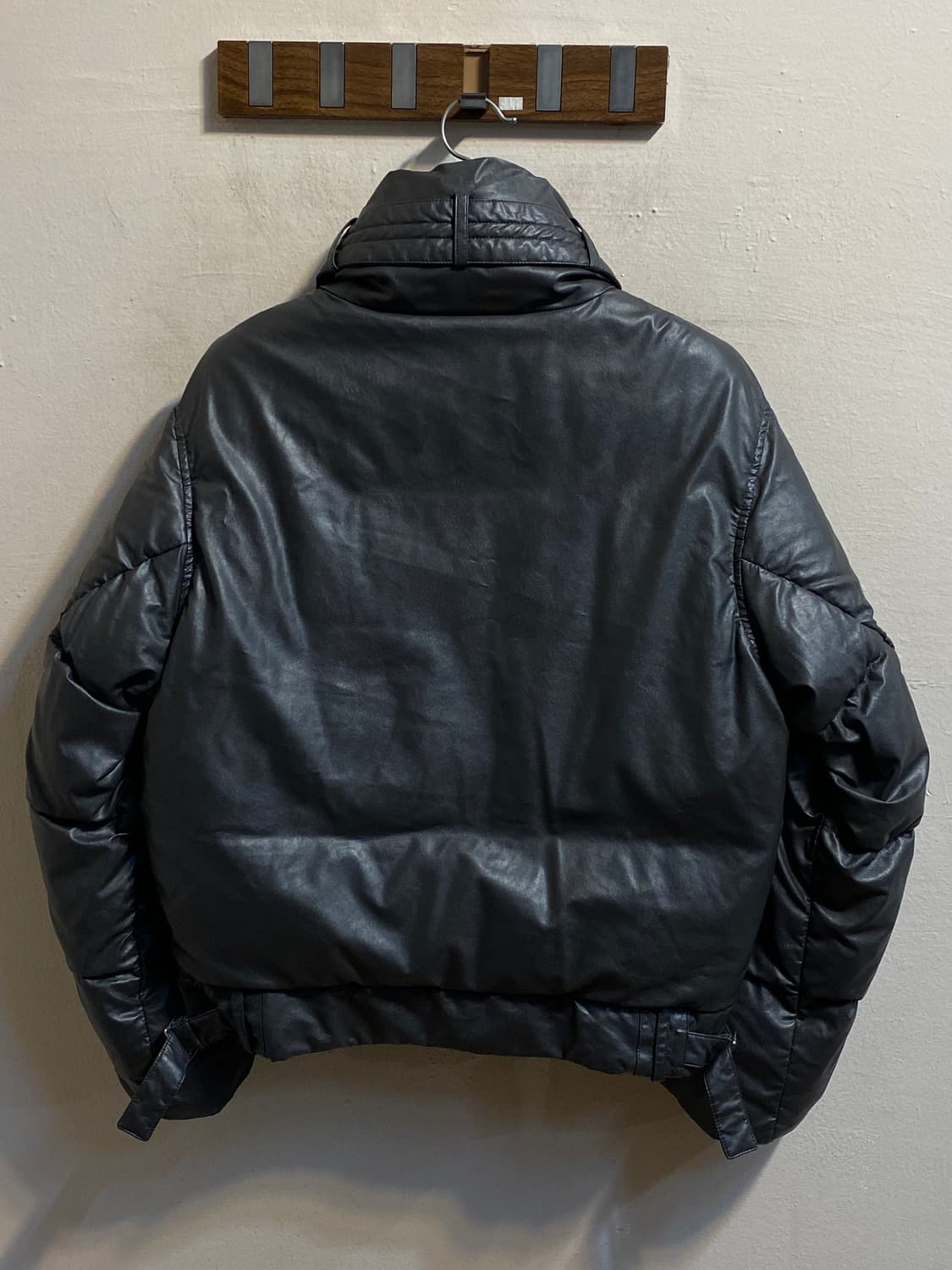 더 일마 레더 다운 패딩 자켓 상품이미지4