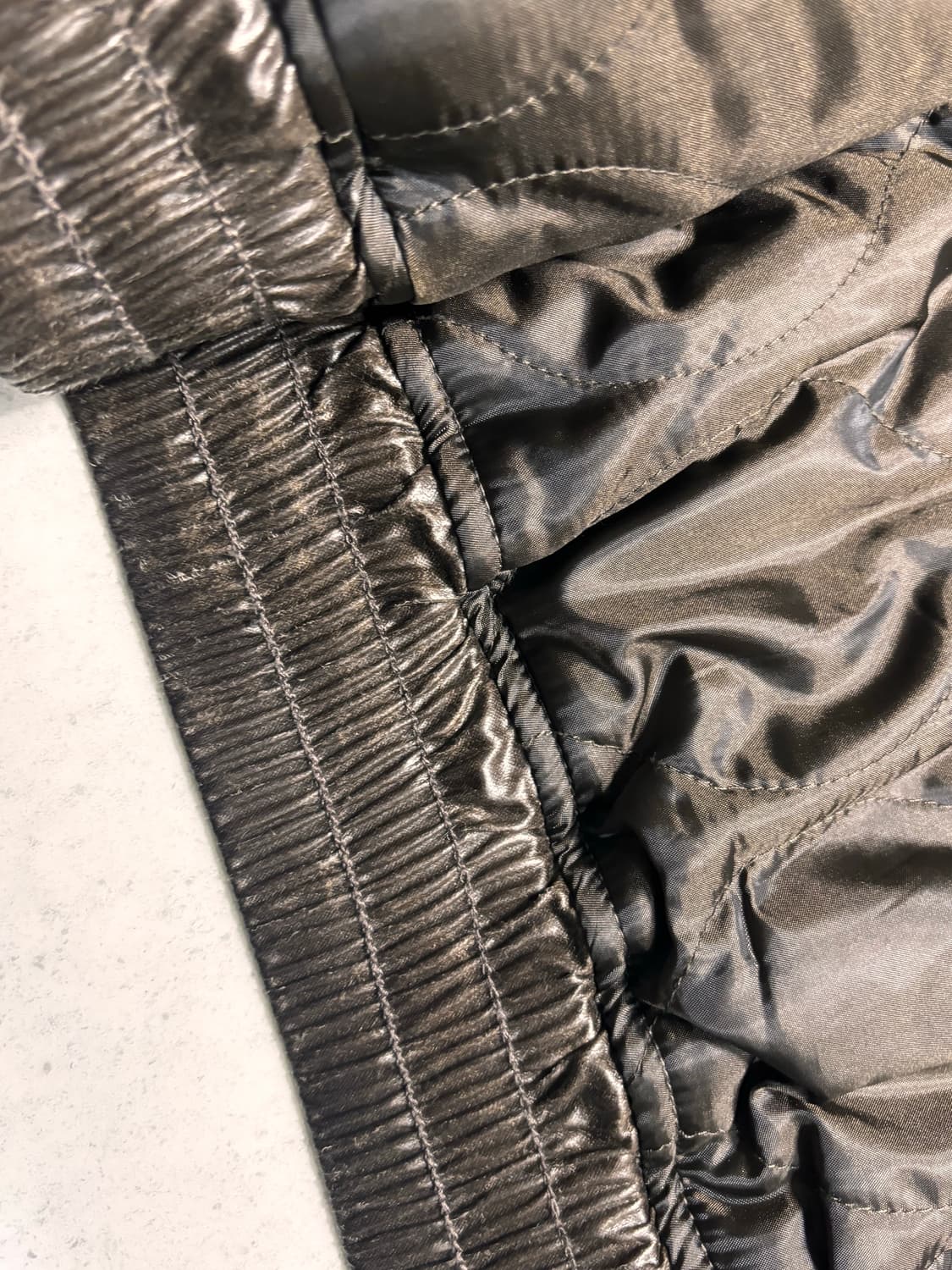 로맨틱 크라운 봄버 자켓 브라운 상품이미지8