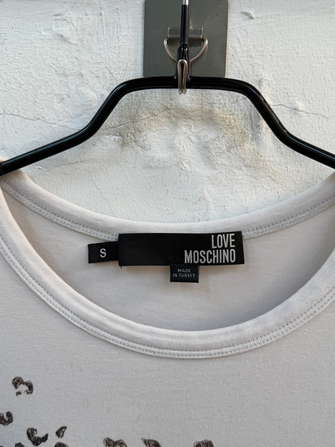 Love Moschino 러브 모스키노 애니멀 프린트 반팔 S 상품이미지2