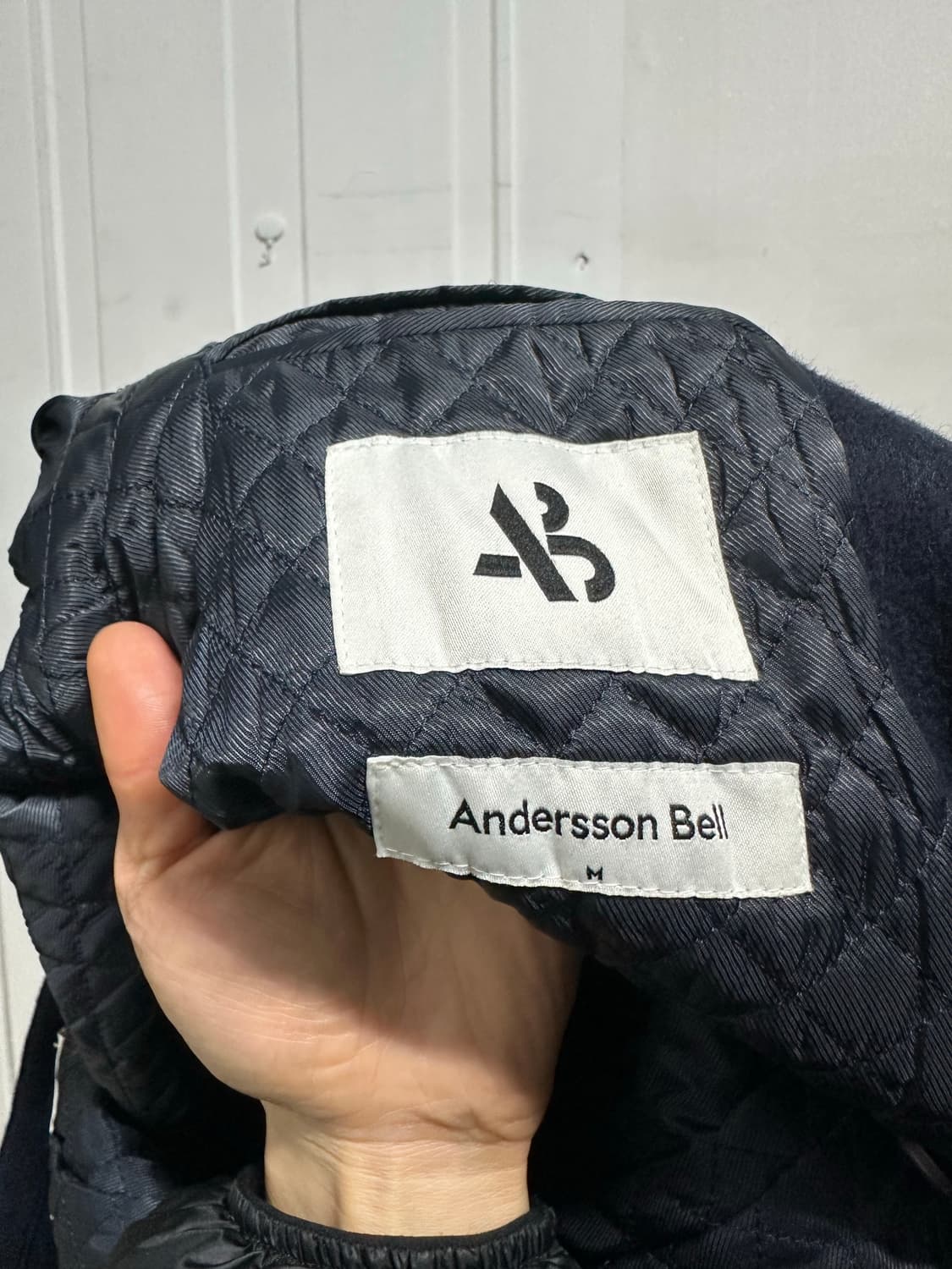 앤더슨벨 캐시미어블랜드 더블코트 상품이미지4