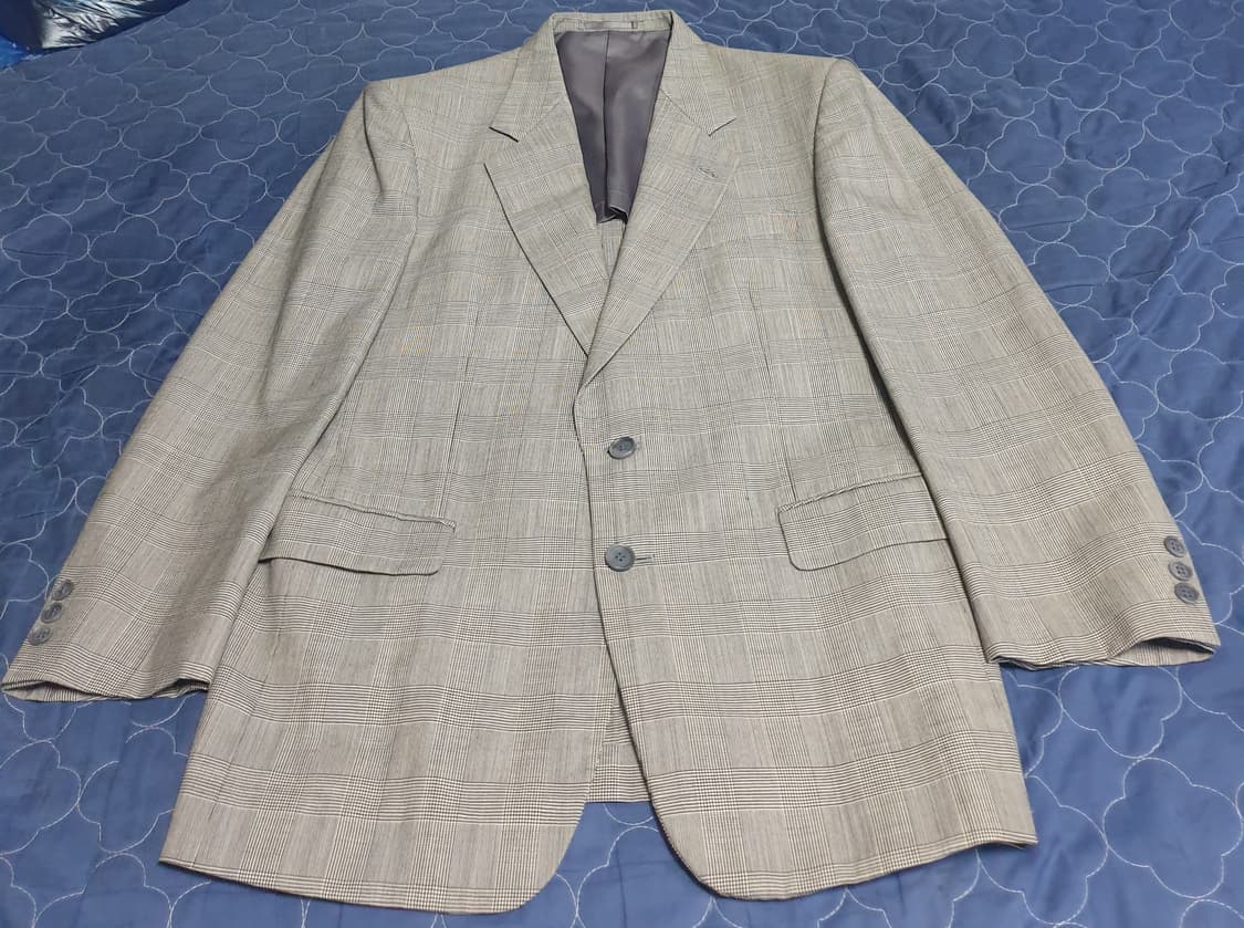 (일본제품) FARAGO 컨템포러리 클래식체크 울 블레이저 (F) 상품이미지1