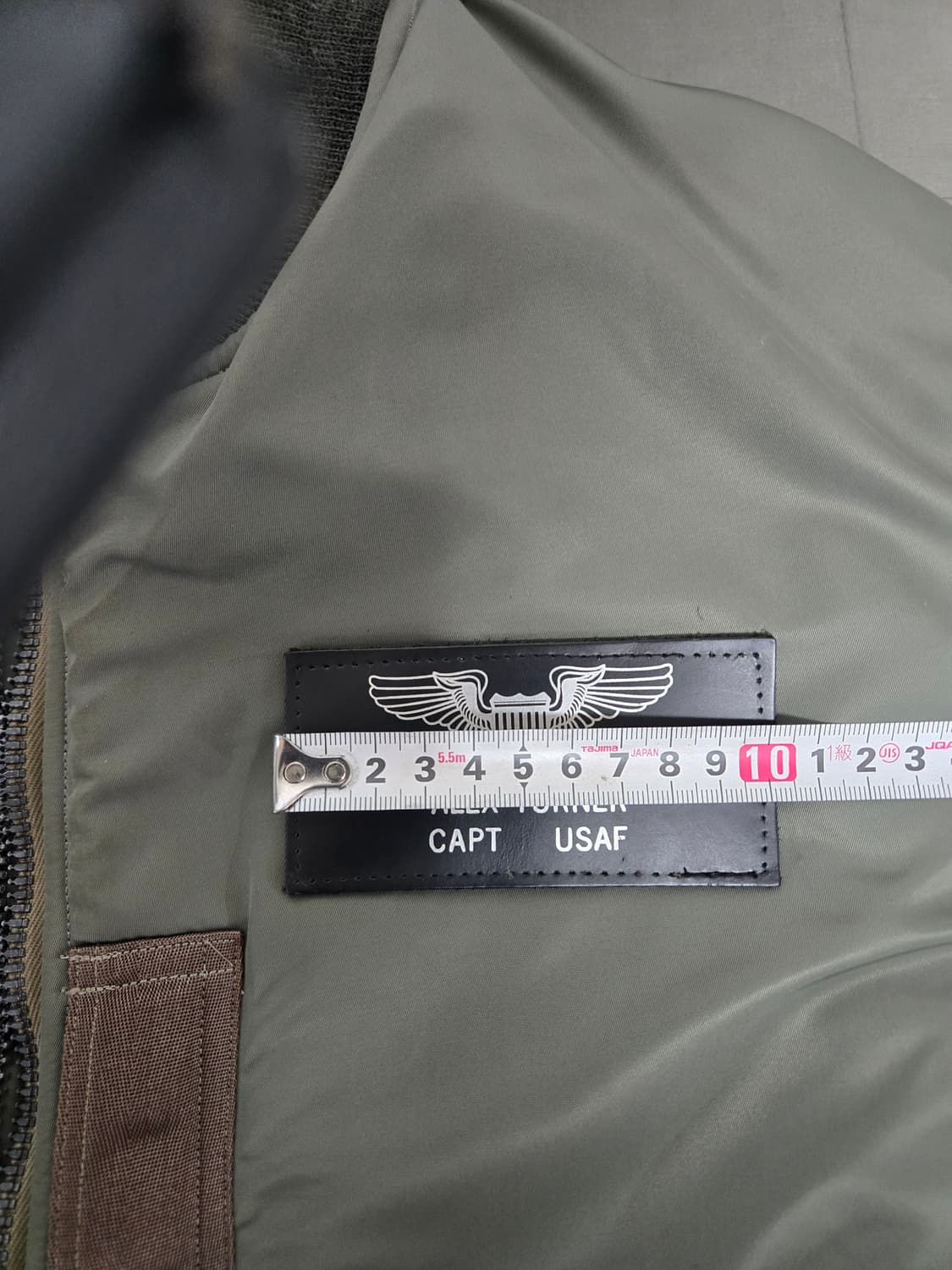 버즈릭슨 실명네임텍 알렉스터너 판매합니다 MA-1.  G-1 외 상품이미지2