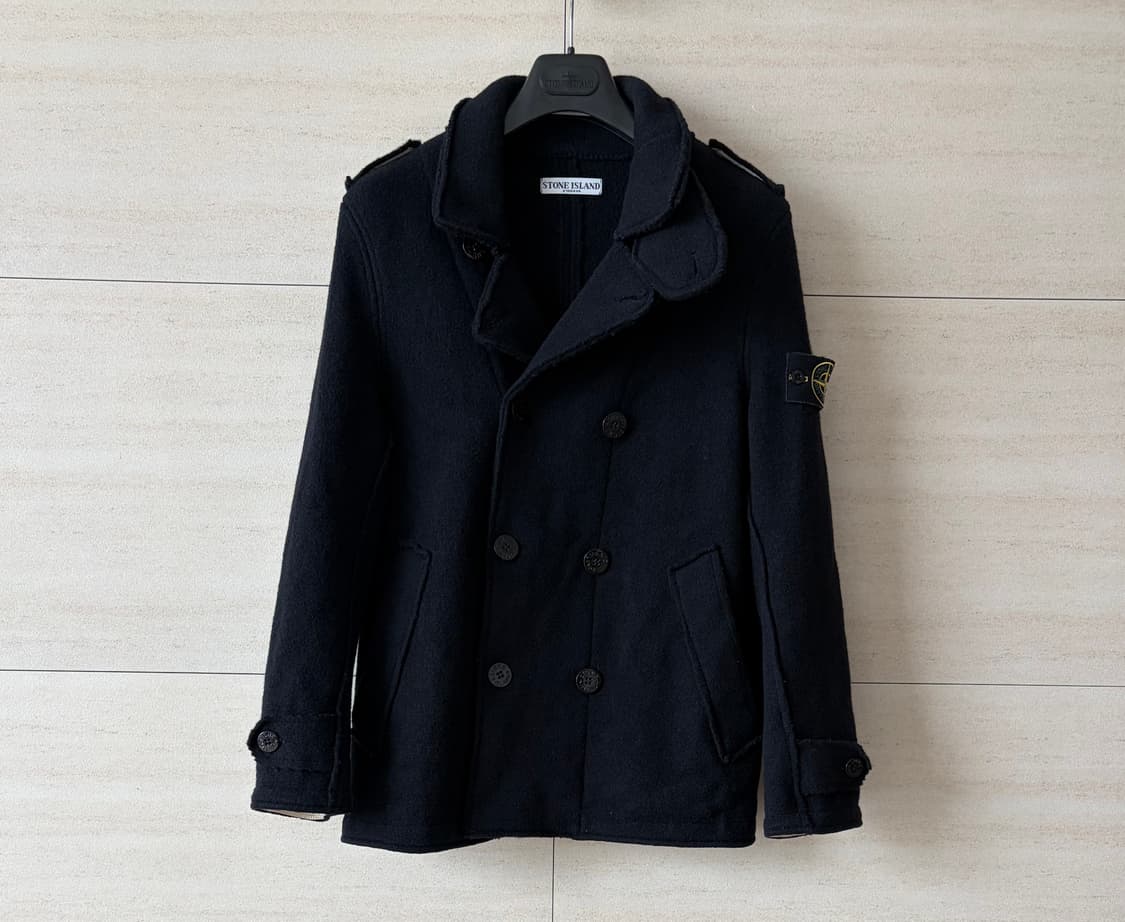 스톤아일랜드 아카이브 피코트 정품 블랙 상품이미지1