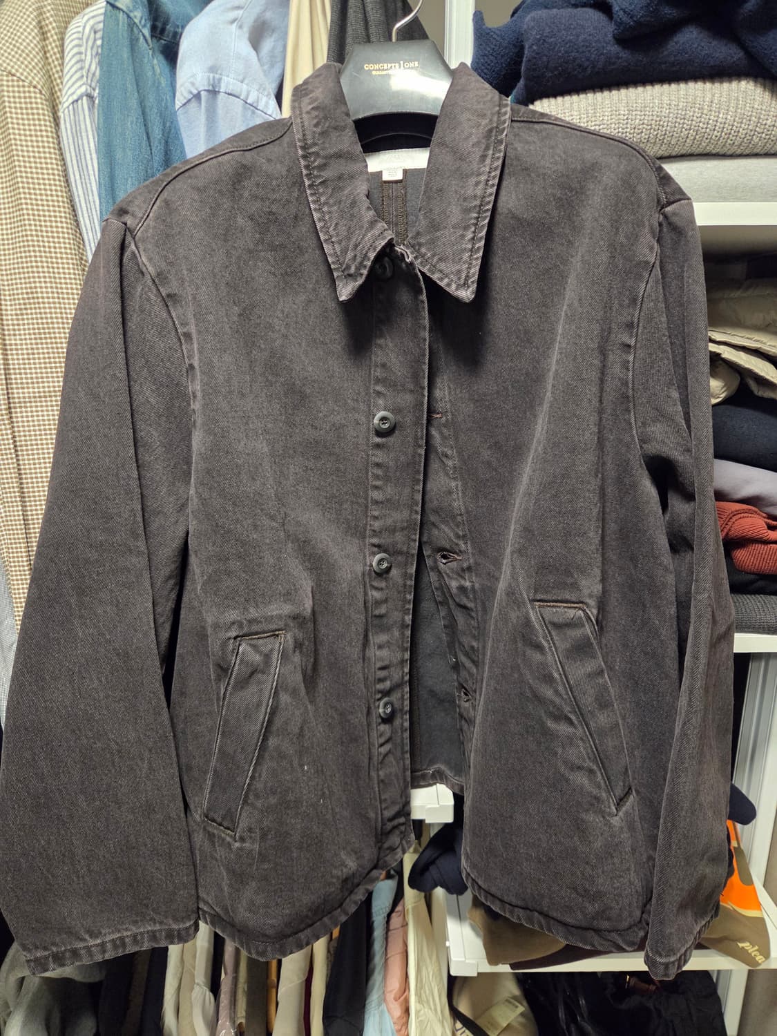 자라 데님 오버 셔츠 XL 새상품 상품이미지1