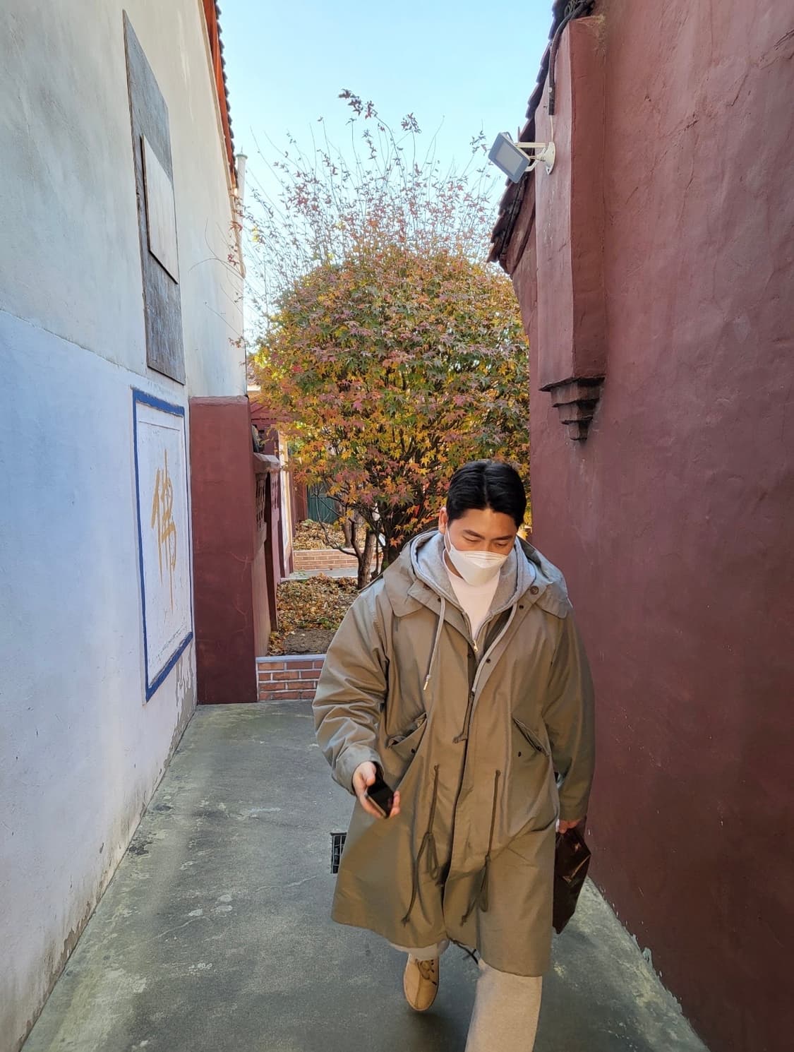 비긴202 야상 내피포함 L 상품이미지4
