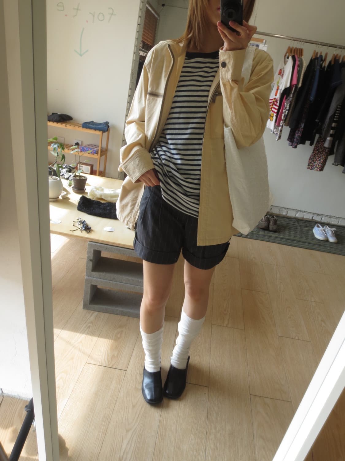 레이빔즈 스트라이프 반바지  상품이미지3