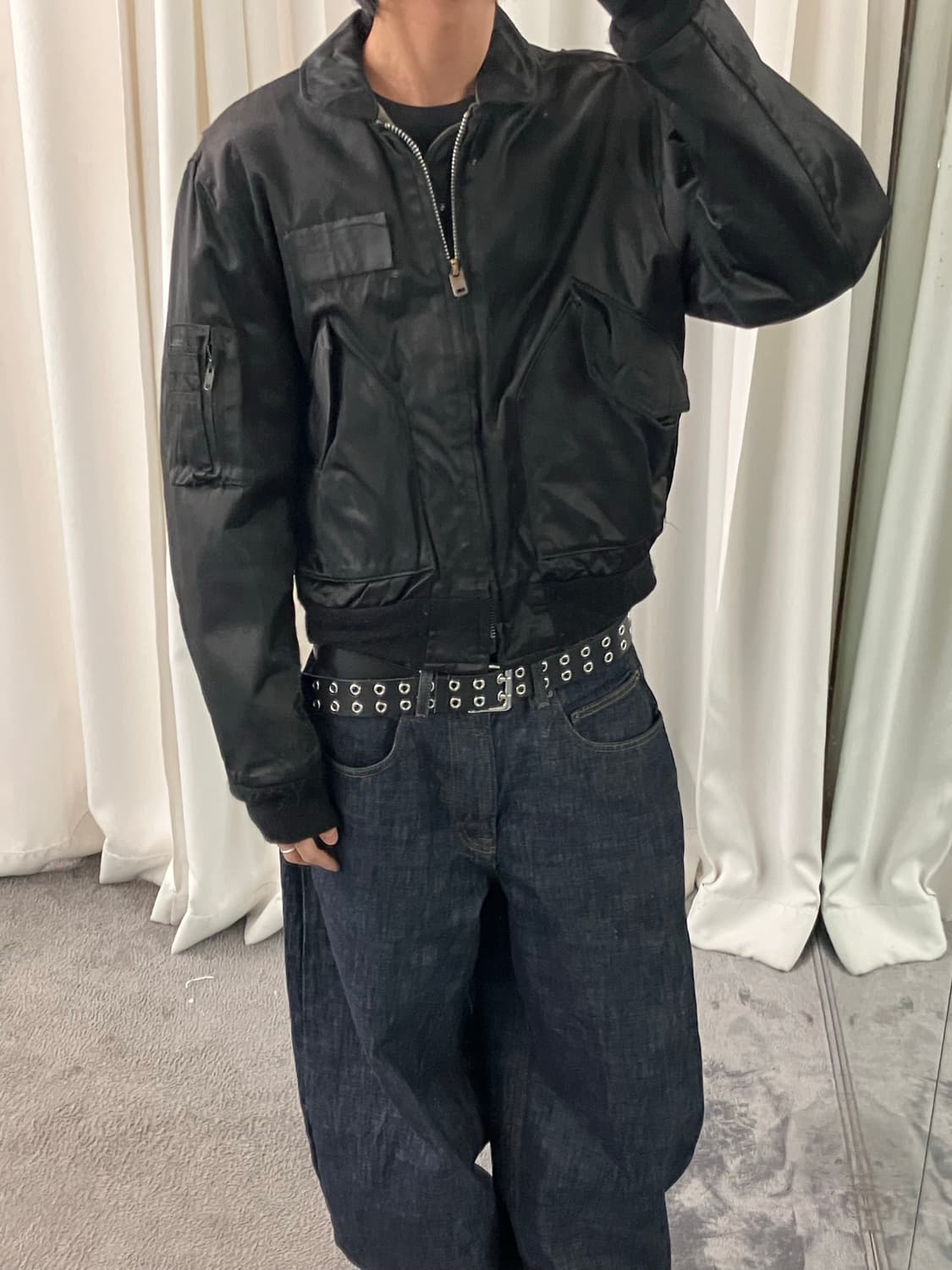 U.S ISS INC CWU-55P 타이탄 클로스 플라이트 점퍼 M 상품이미지7