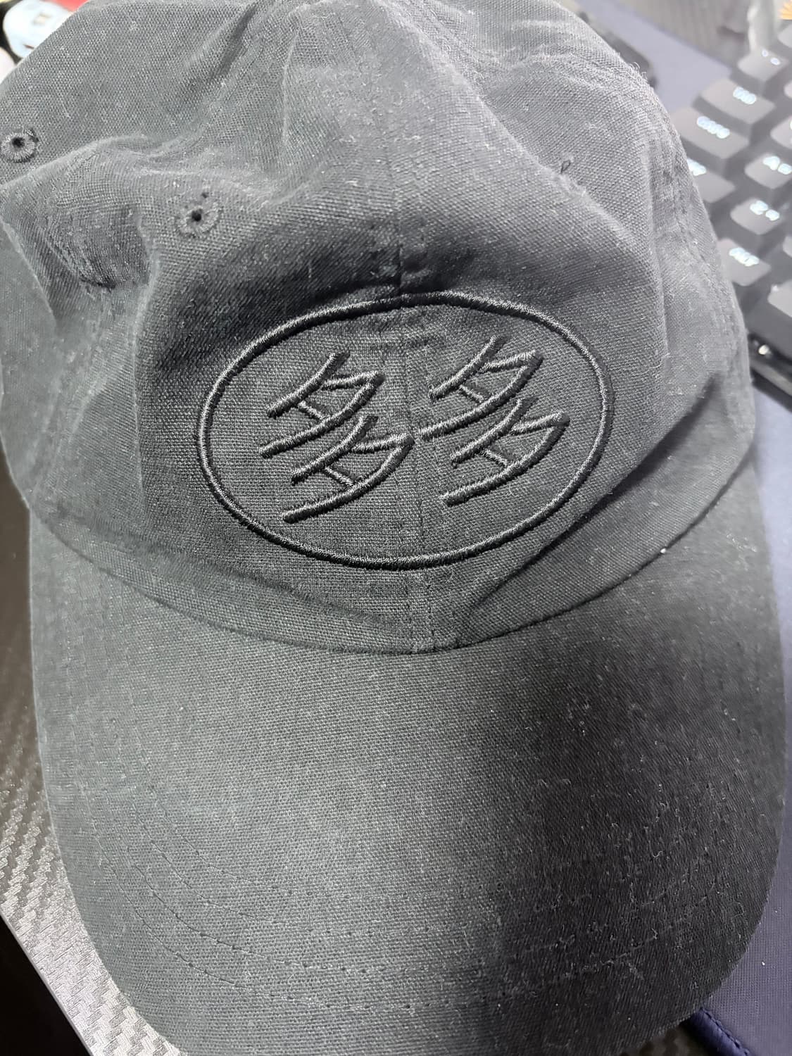 오혁  다다이즘 모자 블랙 상품이미지3