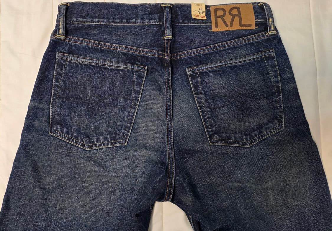 RRL 더블알엘 슬림 내로우 데님 팬츠 상품이미지3