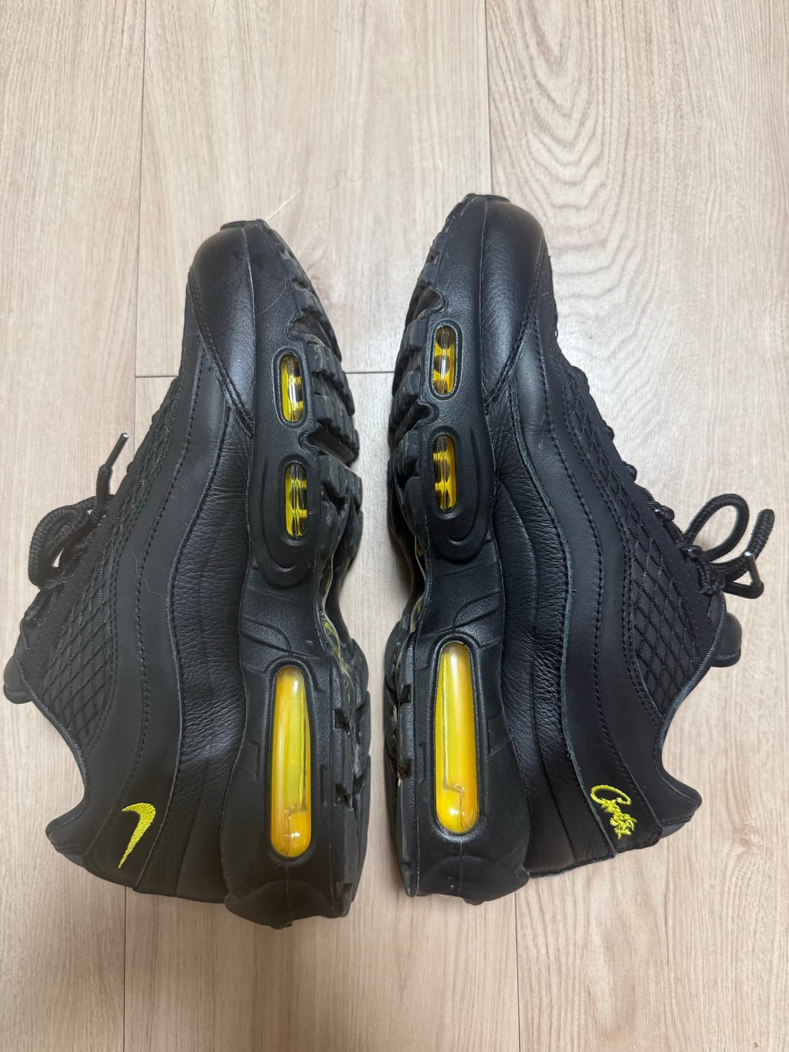 [265] 나이키 에어맥스95 코르테이즈 블랙 옐로우 상품이미지2