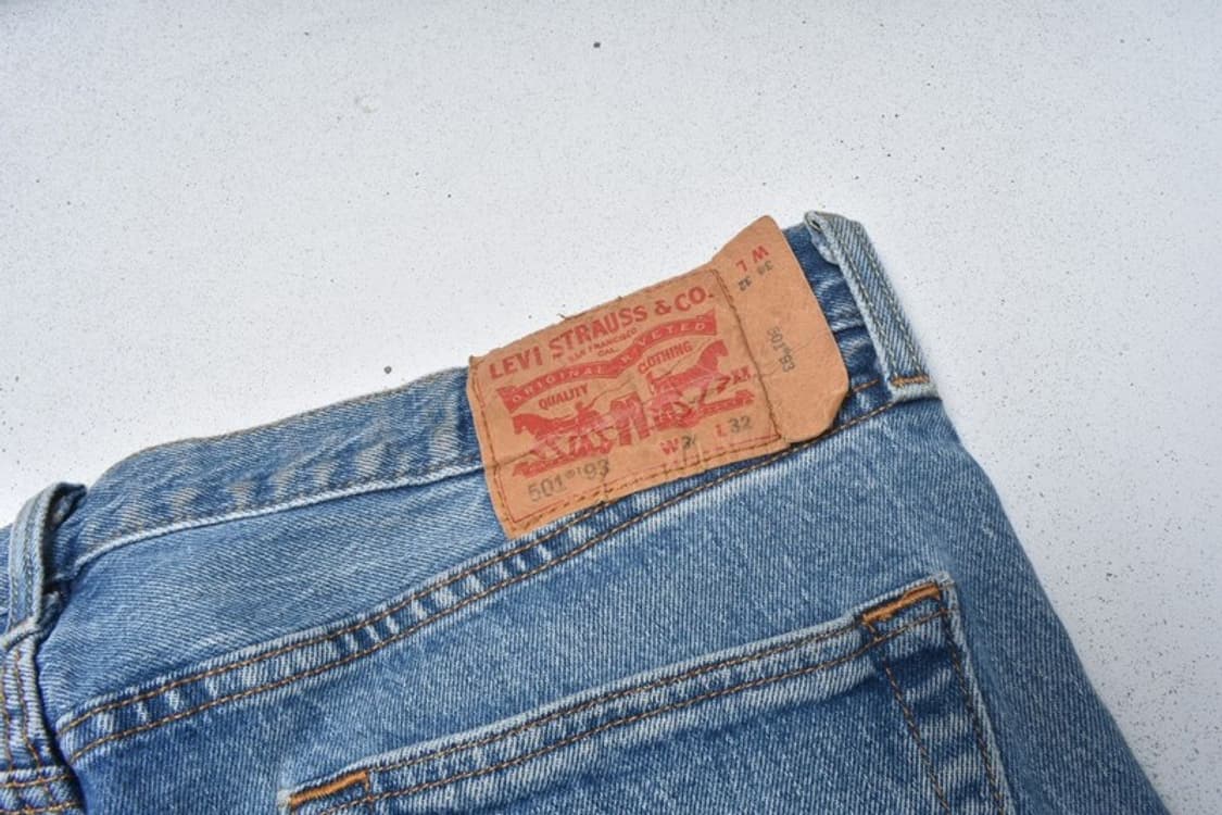리바이스 501 청바지 데님팬츠 34 M0015 상품이미지6