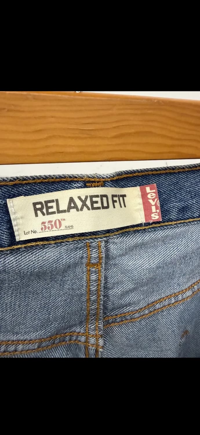 리바이스 00's 550 청바지 데님 팬츠 상품이미지5