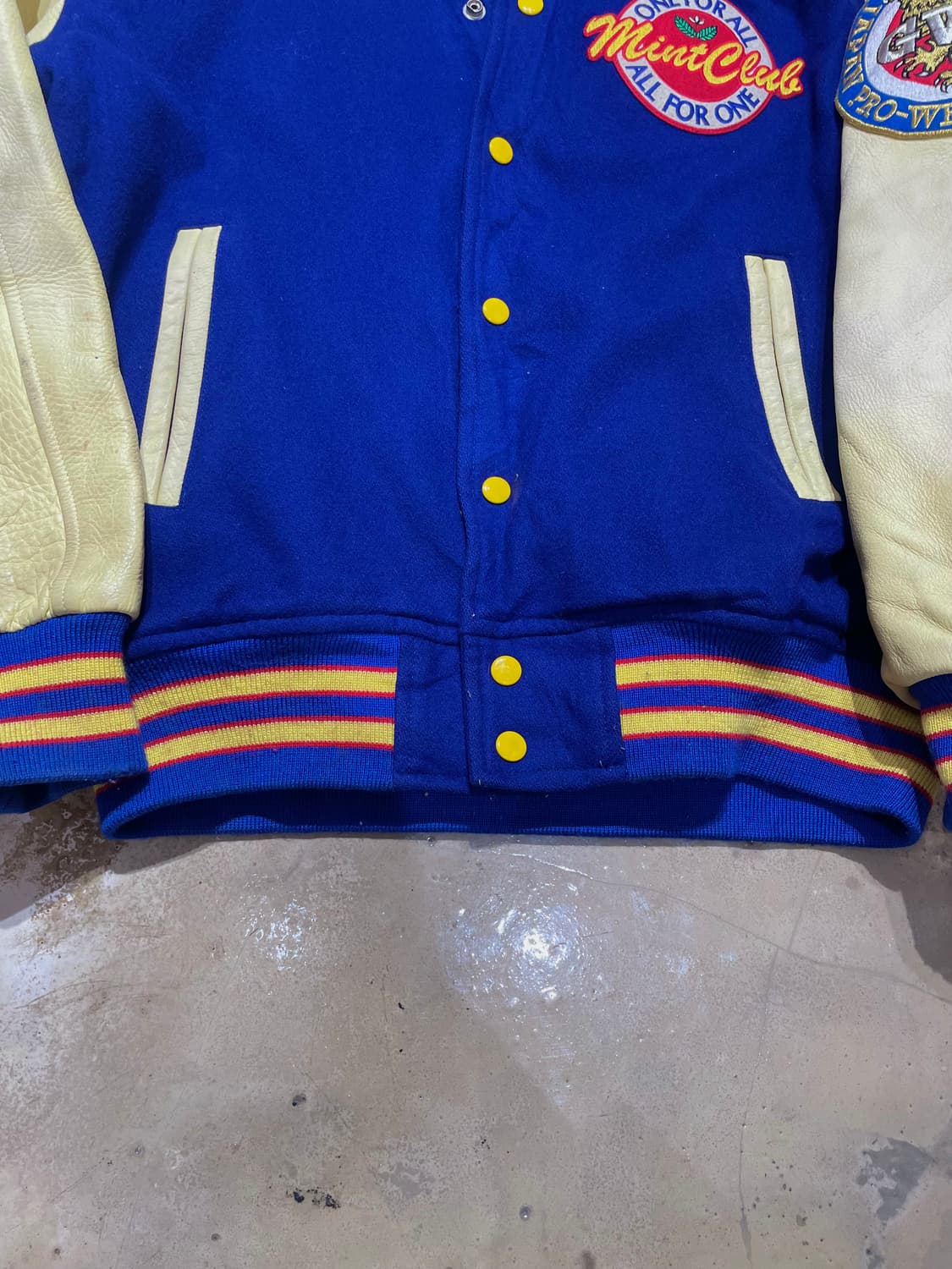 vintage Japanese varsity jacket 상품이미지5