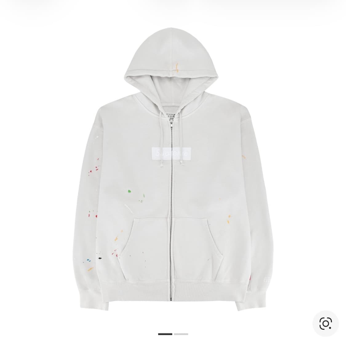 [XL]슈프림 마르지엘라 mm6 후드집업 화이트 상품이미지1