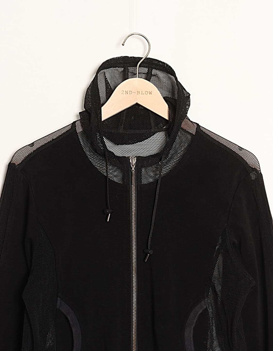 INTELLECTION Mesh Zip Hoodie 상품이미지2
