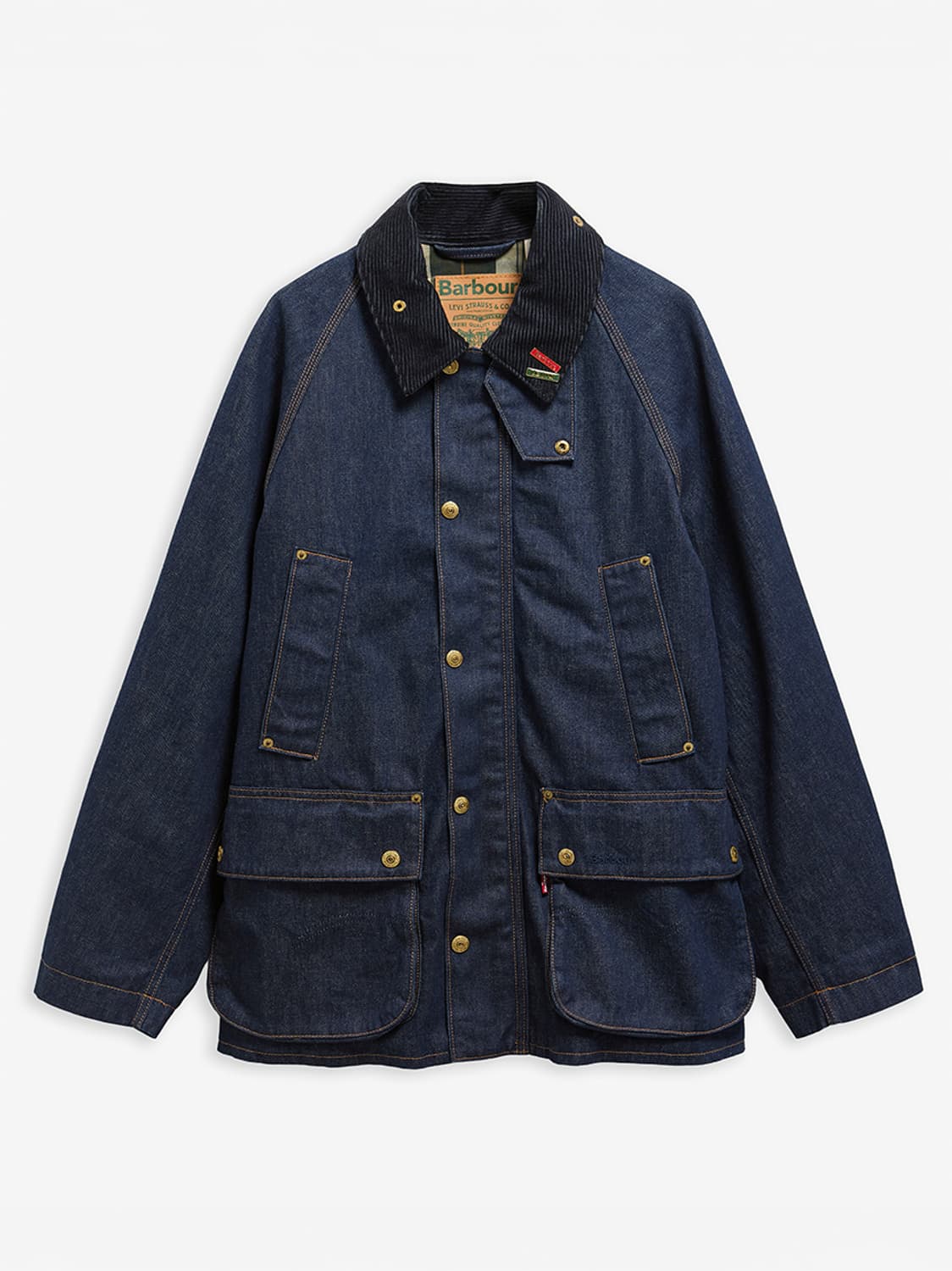 리바이스 x 바버 오버사이즈 비데일 자켓 상품이미지1