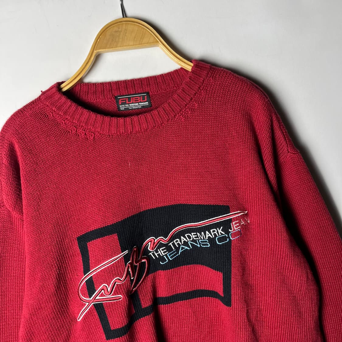 [Fubu] 00's 후부 올드스쿨 코튼 니트  상품이미지2