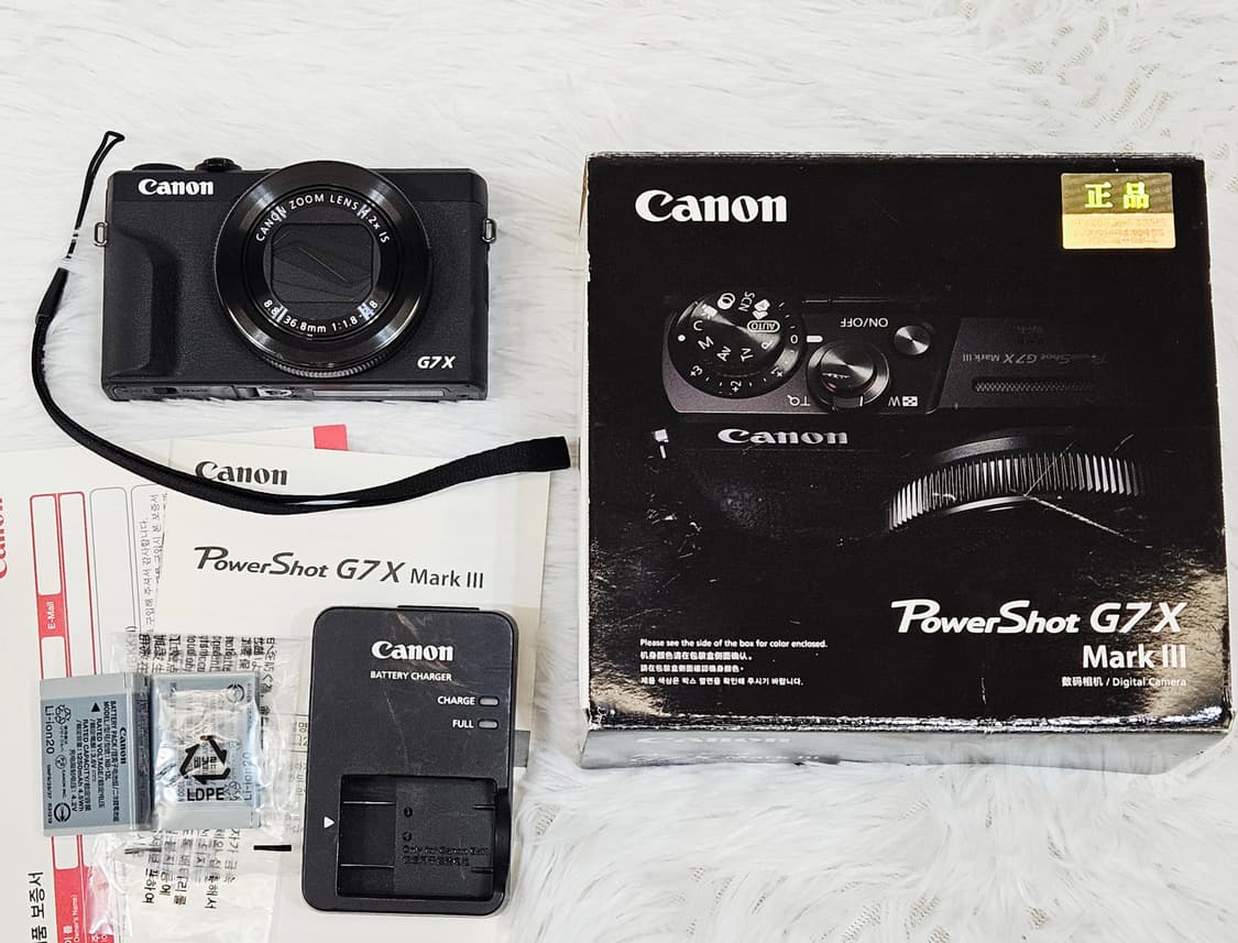 [A급] 캐논 파워샷 G7X Mark III 디카, 디지털카메라 판매 상품이미지10