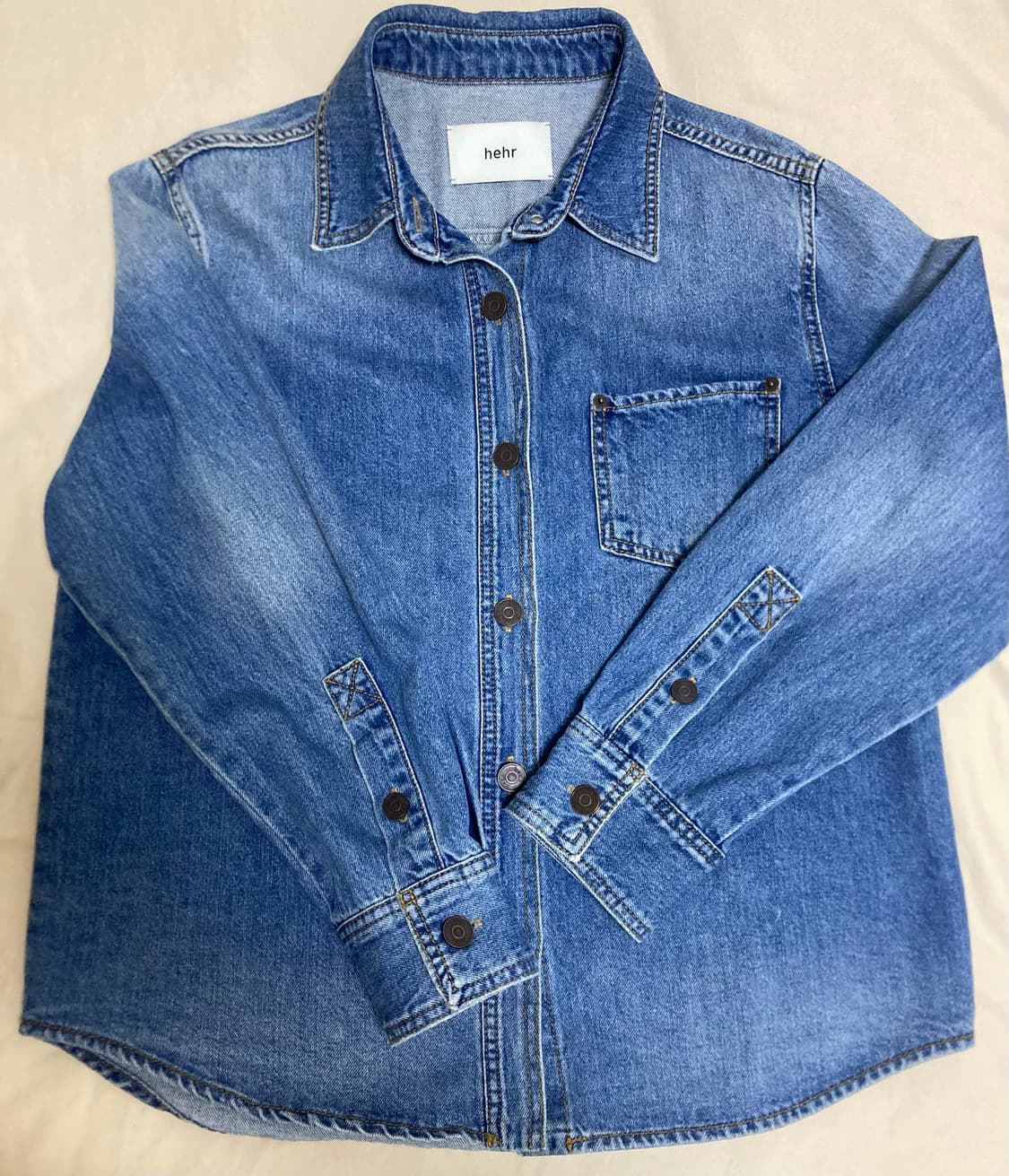 hehr denim shirt 상품이미지3