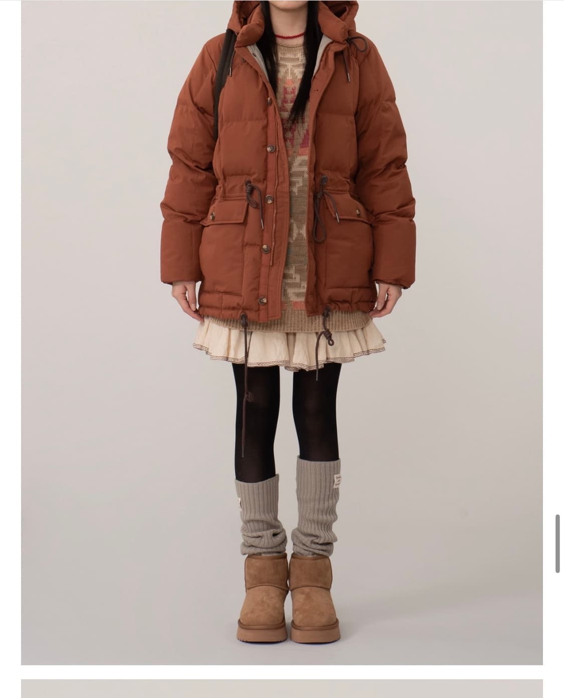 에디바우어 카라코람 다운 파카 M 새제품 상품이미지5