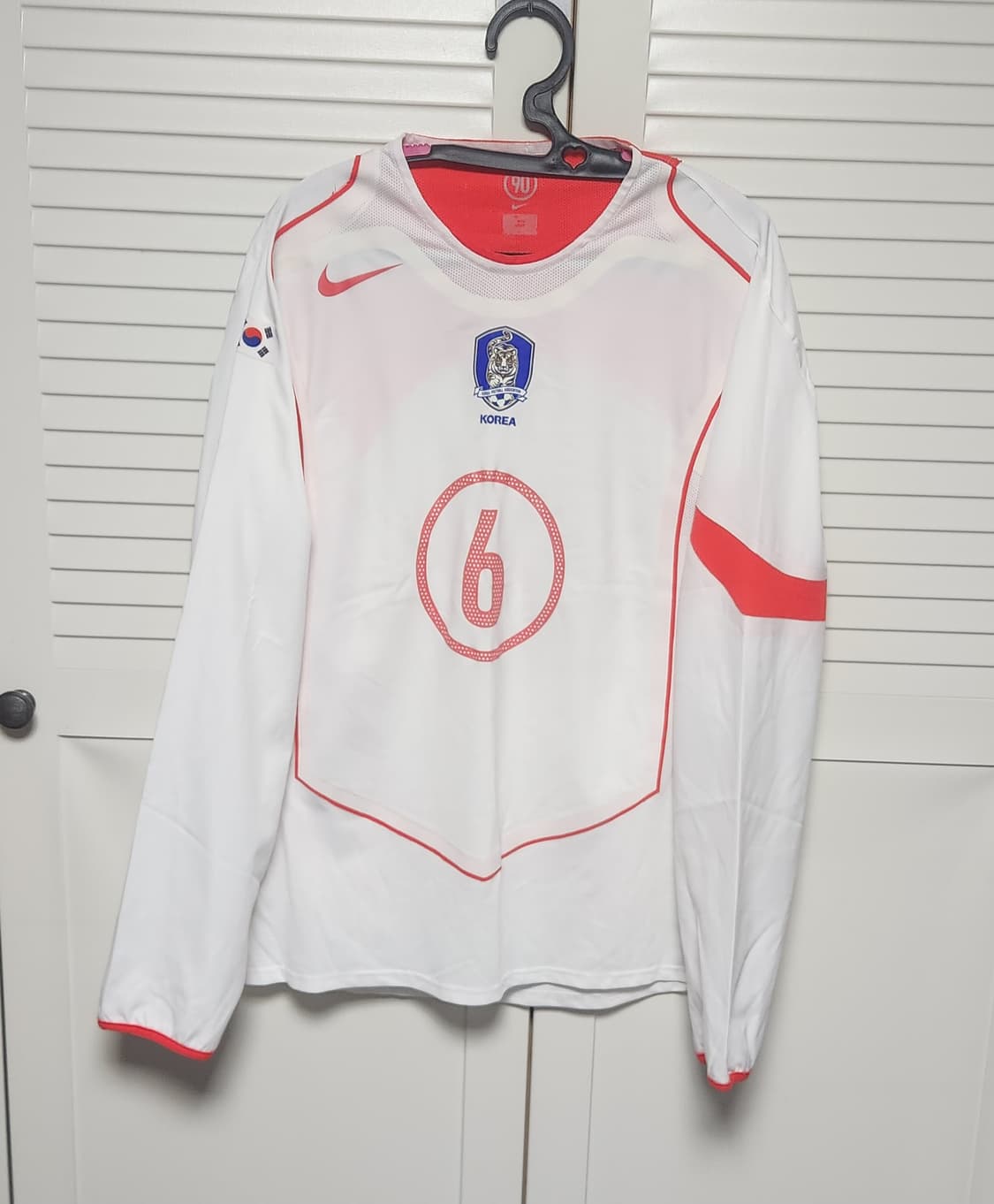 04-06 대한민국 어웨이 지급용 긴팔 나이키 유니폼 상품이미지1