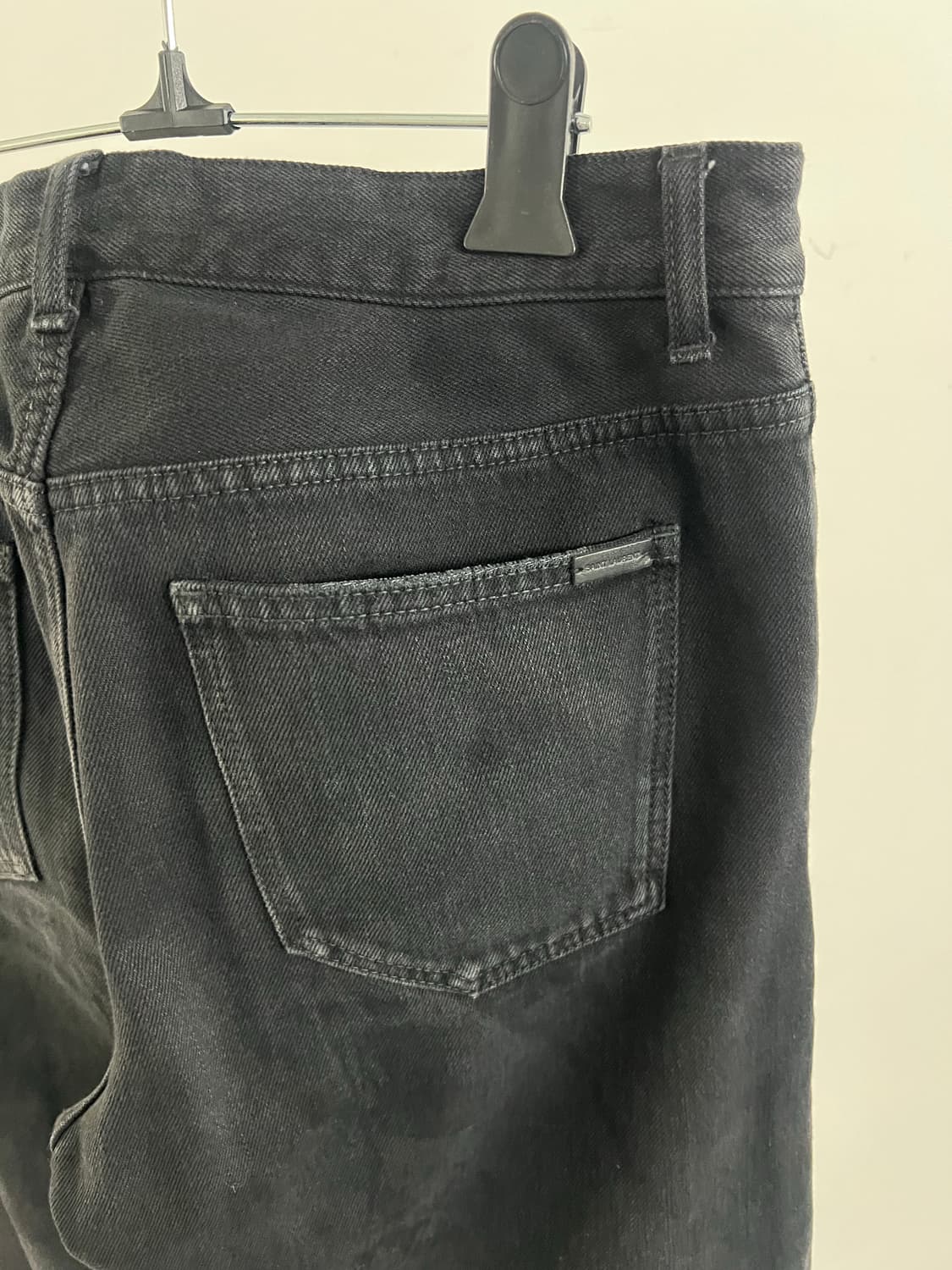 생로랑 SAINT LAURENT Baggy Wide Leg Jeans  상품이미지7