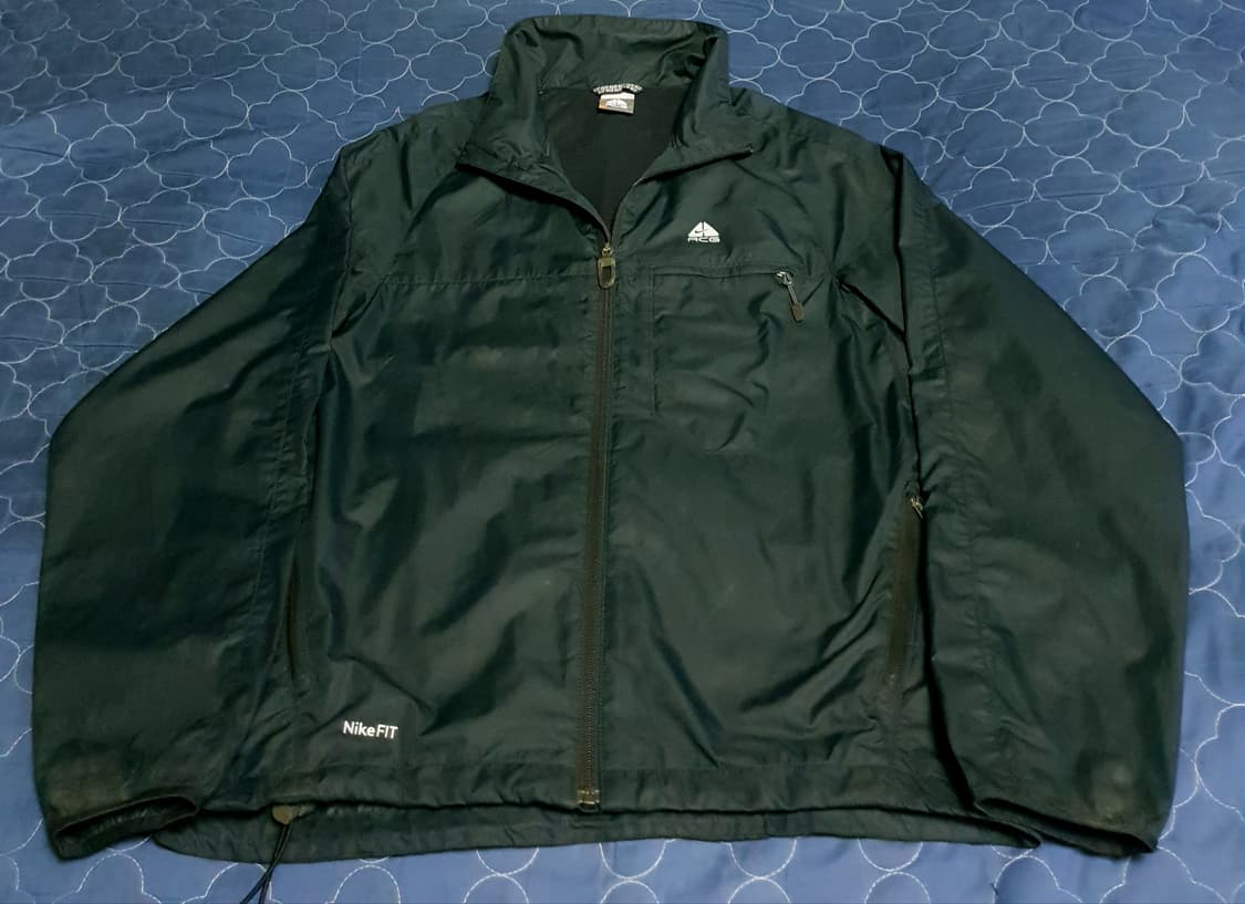 (08s) 나이키 ACG 올드스쿨 가슴포켓 바람막이 블랙 (S) 상품이미지1