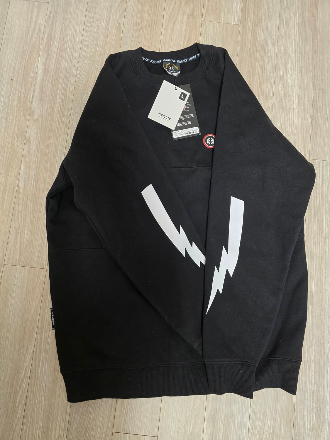 KARETA 카레타 번개 맨투맨 / 바라클라바 묶음 상품이미지1