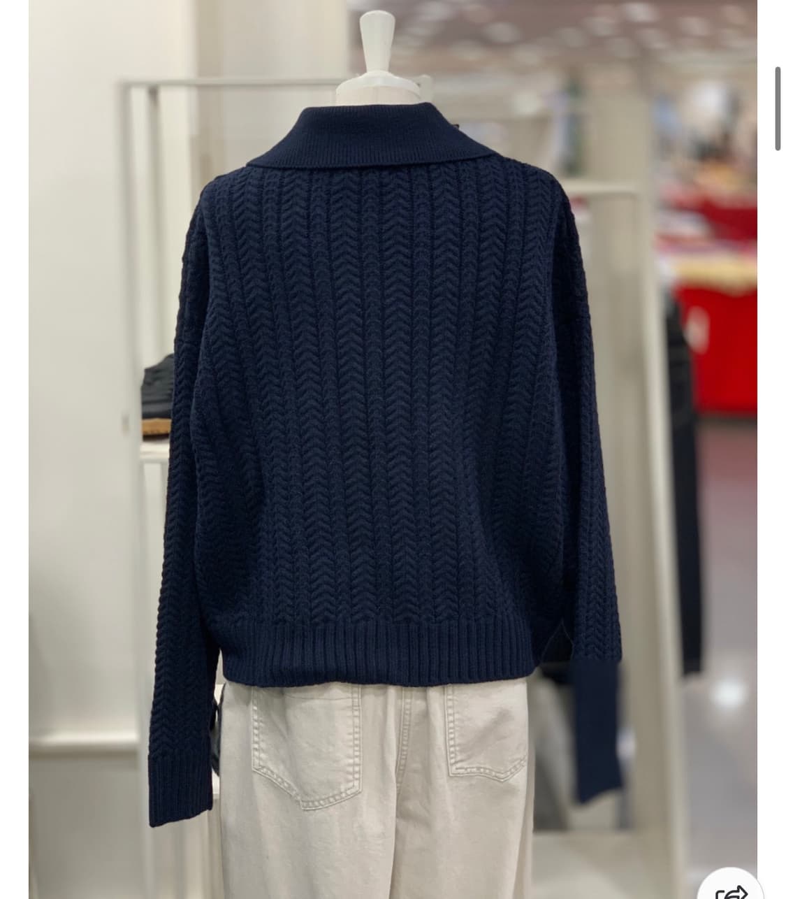 스튜디오톰보이 가디건 네이비 상품이미지4