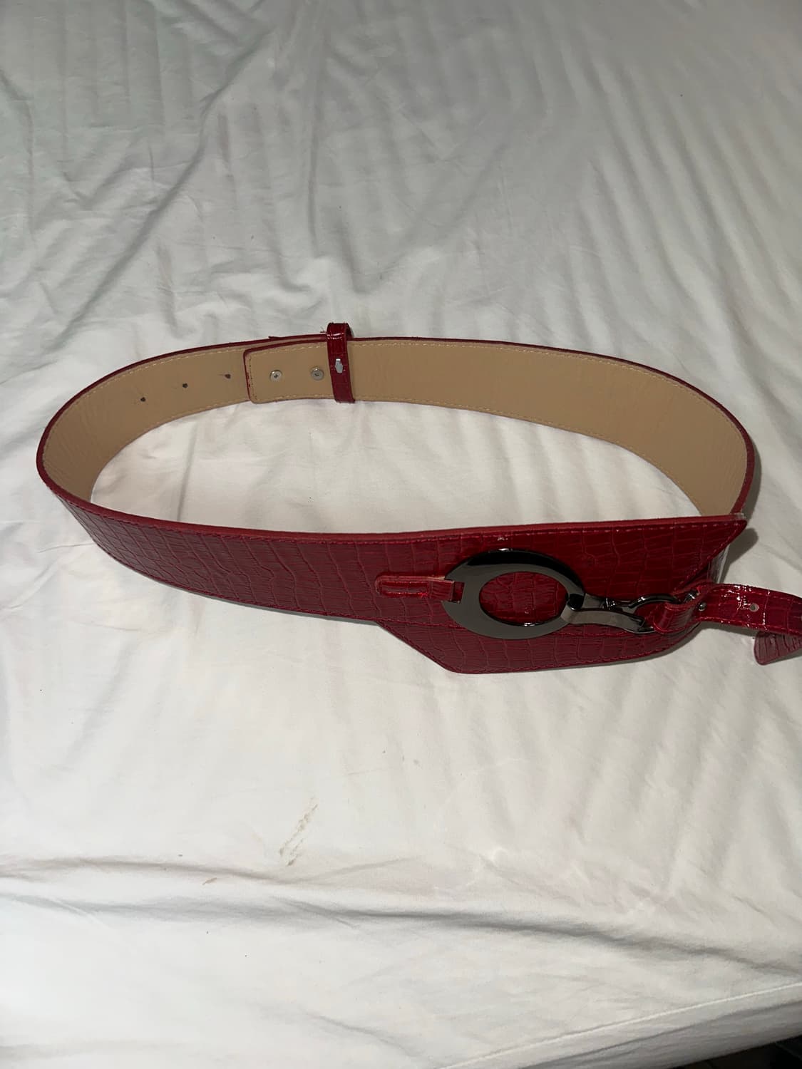 오리엔탈 펑크 레더 벨트 코르셋 새상품 상품이미지1