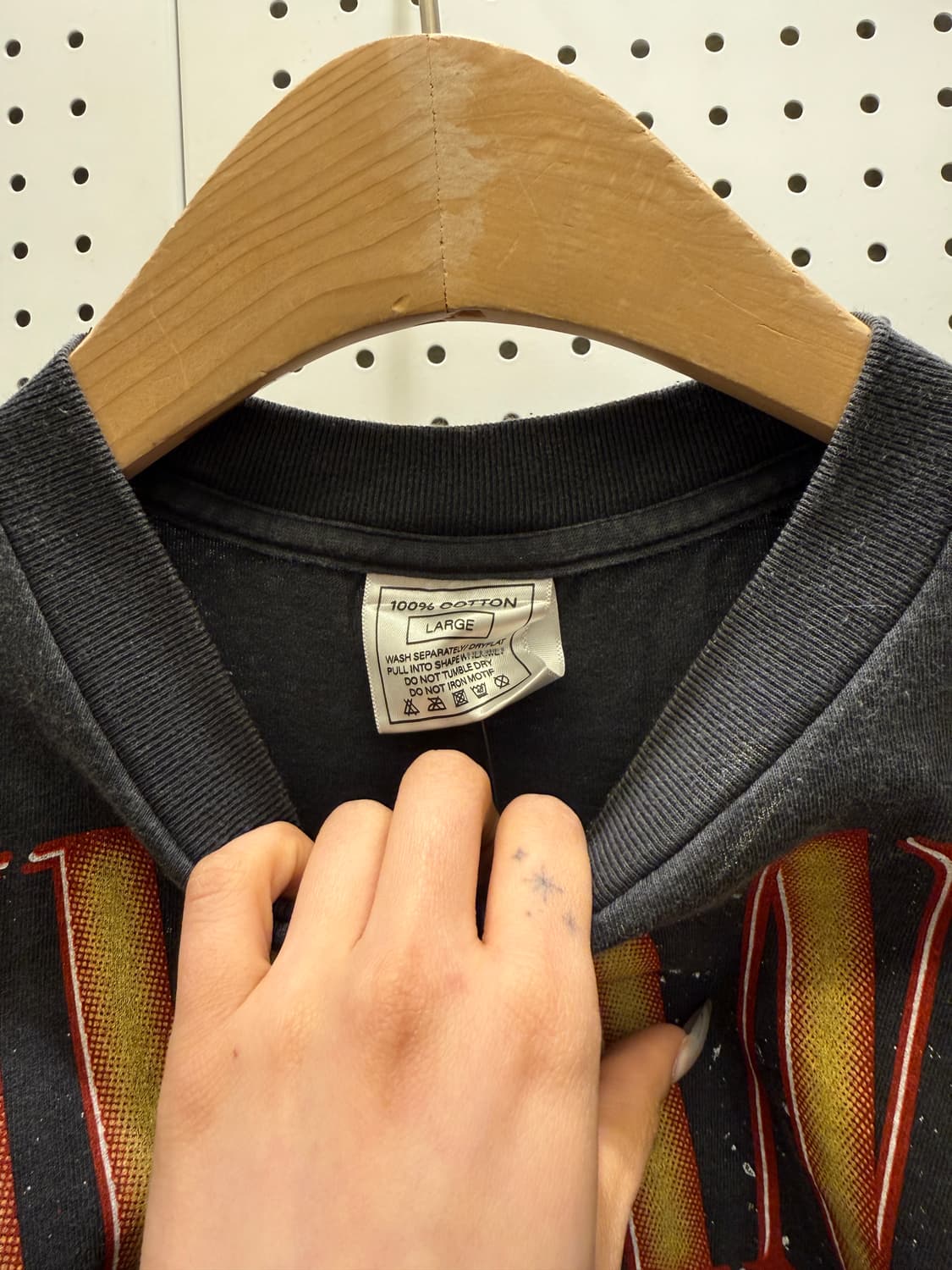 너바나 커트 코베인 그래픽 밴드 반팔 티셔츠 U1007 상품이미지5