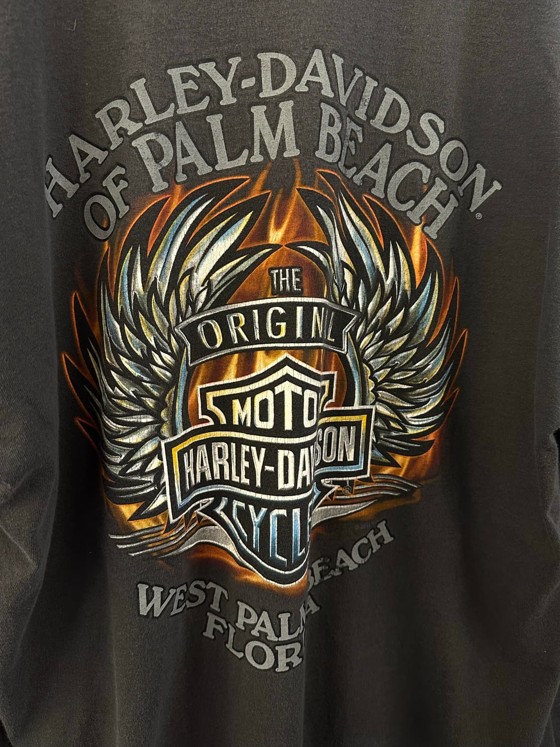 HARLEY-DAVIDSON 할리데이비슨 차콜반팔티 상품이미지5