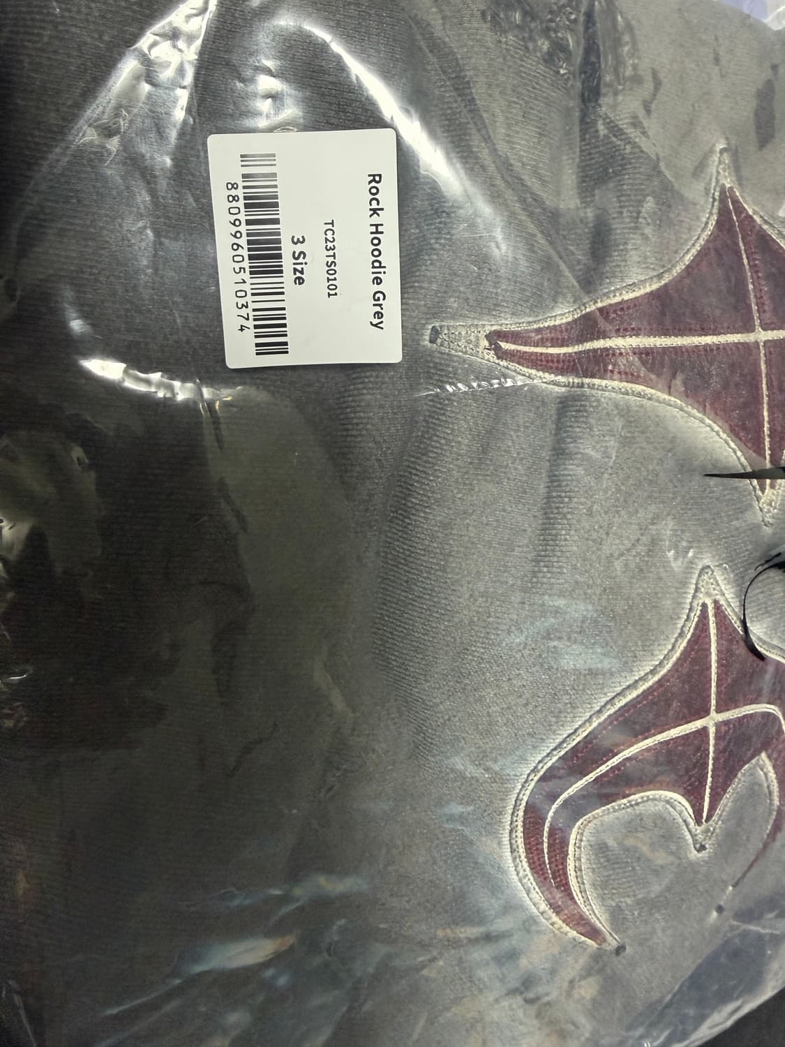 떠그클럽 락 후디 (rock hoodie) 그레이 -3size- 새상품 상품이미지7