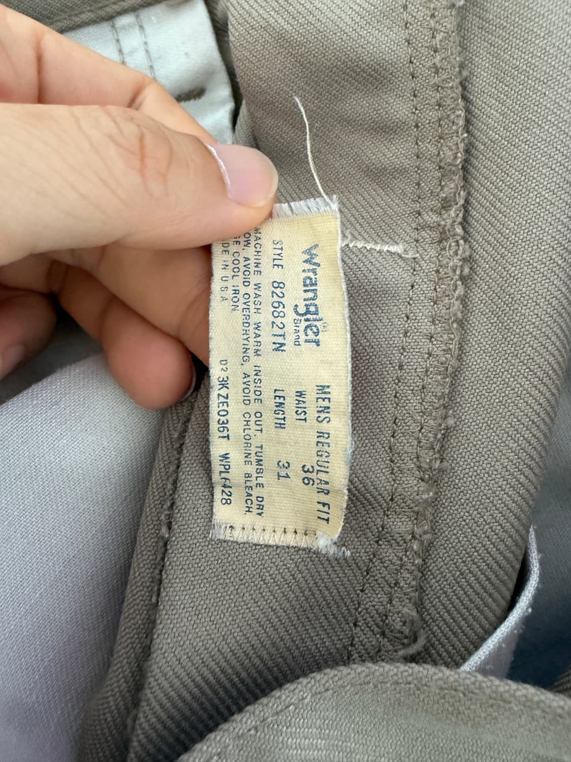 미제 랭글러(Wrangler) 메카닉 팬츠(U.S.A) 상품이미지9