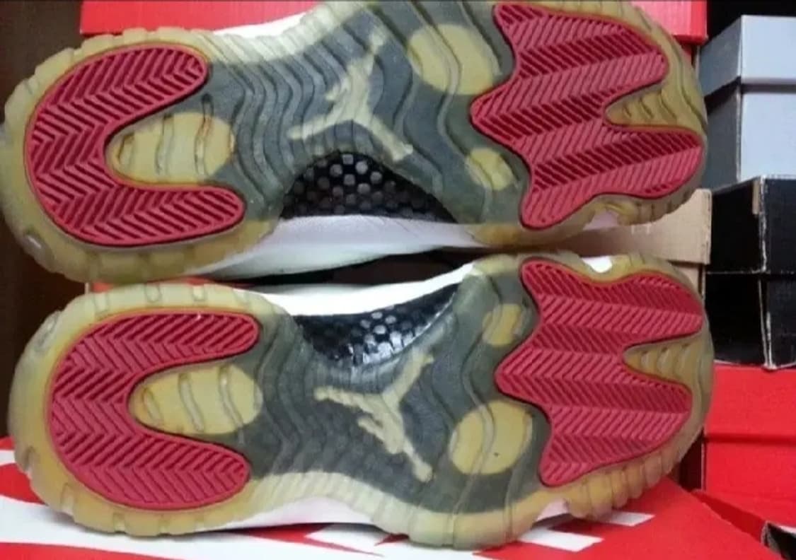 나이키 조던11 로우 고무신 상품이미지6