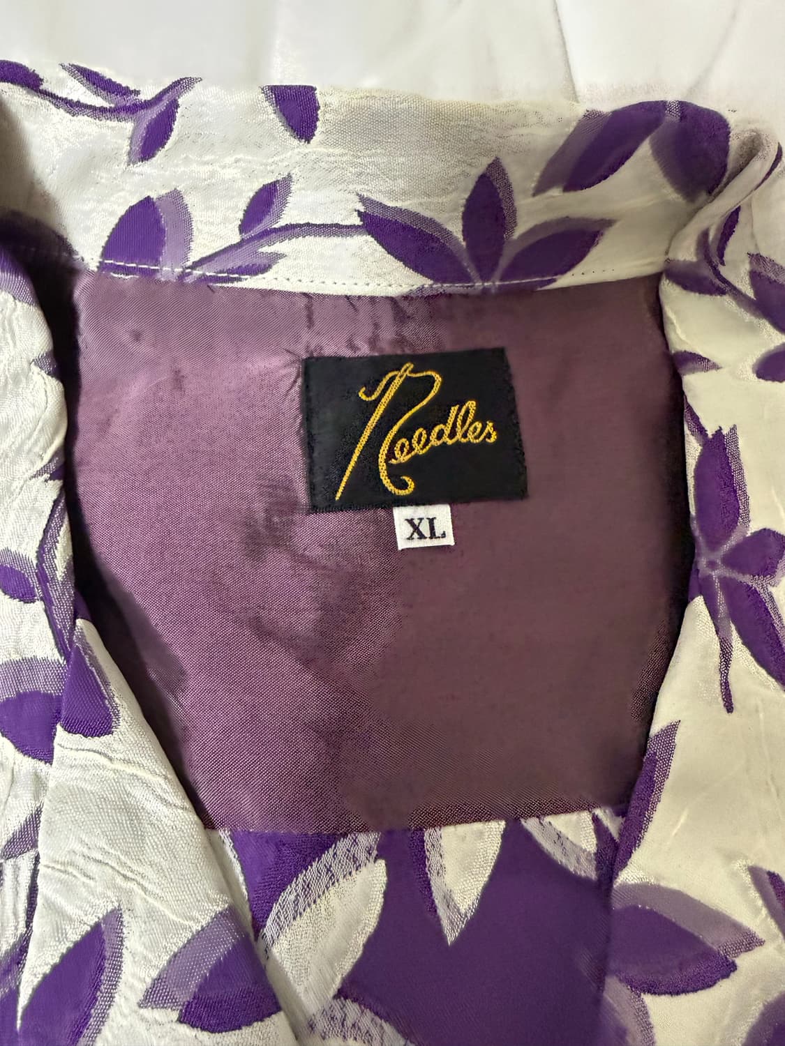 (XL) 23SS 니들스 플로럴 자카드 원업 베케이션 셔츠 MR238 상품이미지4