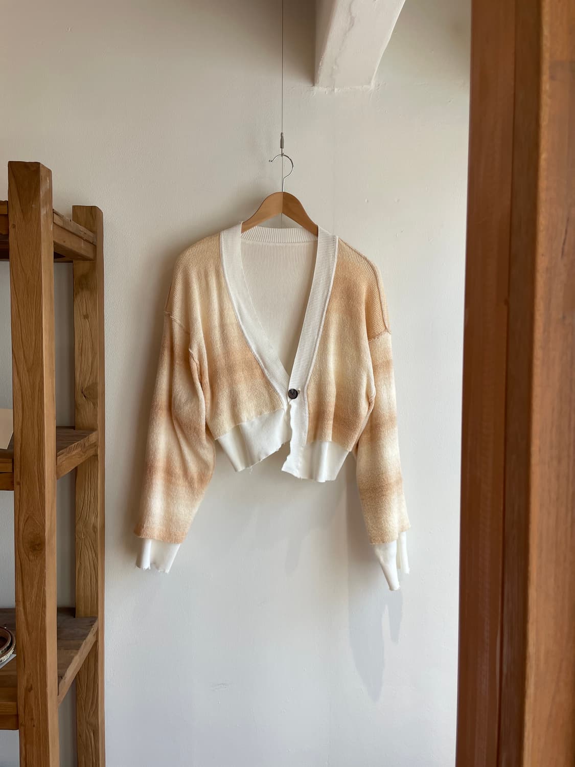 퍼버즈 리버시블 니트 가디건 상품이미지1