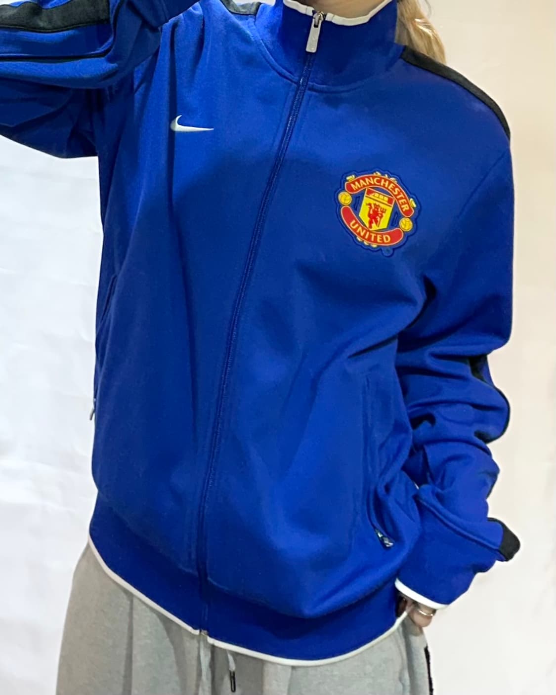 나이키 맨체스터유나이티드 블루 트랙탑 상품이미지1