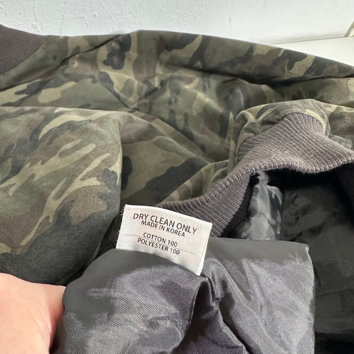 FREE 아조바이아조 카모 오버사이즈 봄버자켓 상품이미지8