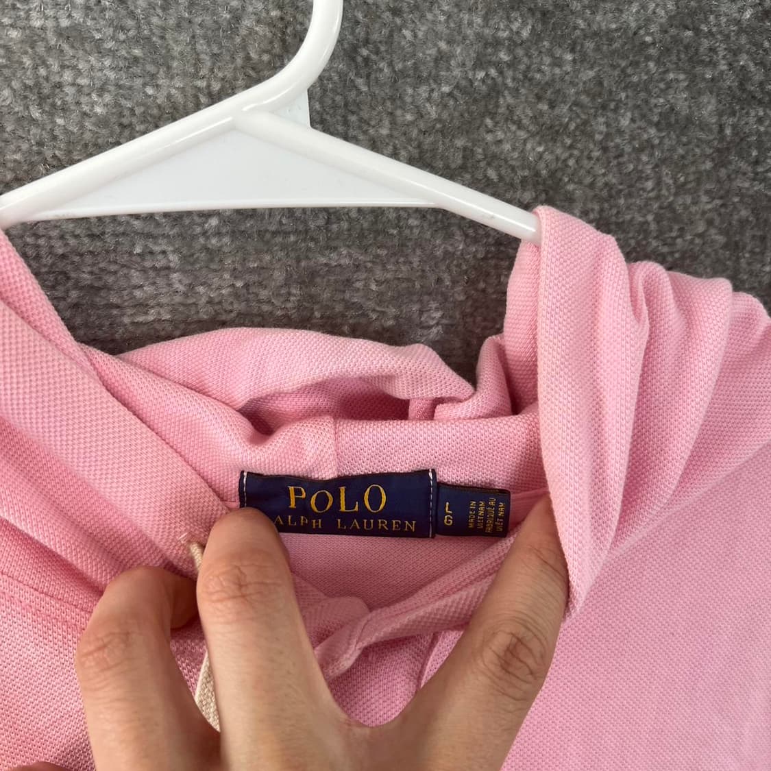 폴로 랄프로렌 빅포니 후드 티셔츠 핑크 상품이미지2