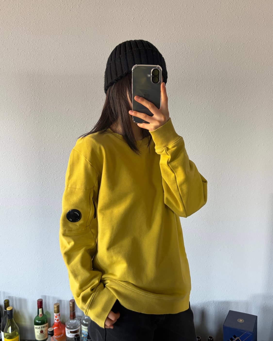 [L]씨피컴퍼니 C.P.Company 렌즈 포켓 맨투맨 상품이미지1