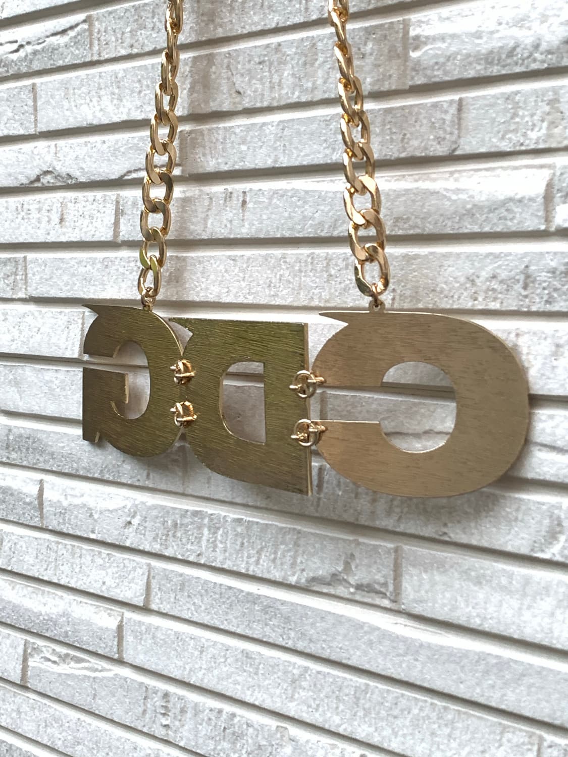 CDG Logo Chain Necklace 상품이미지3