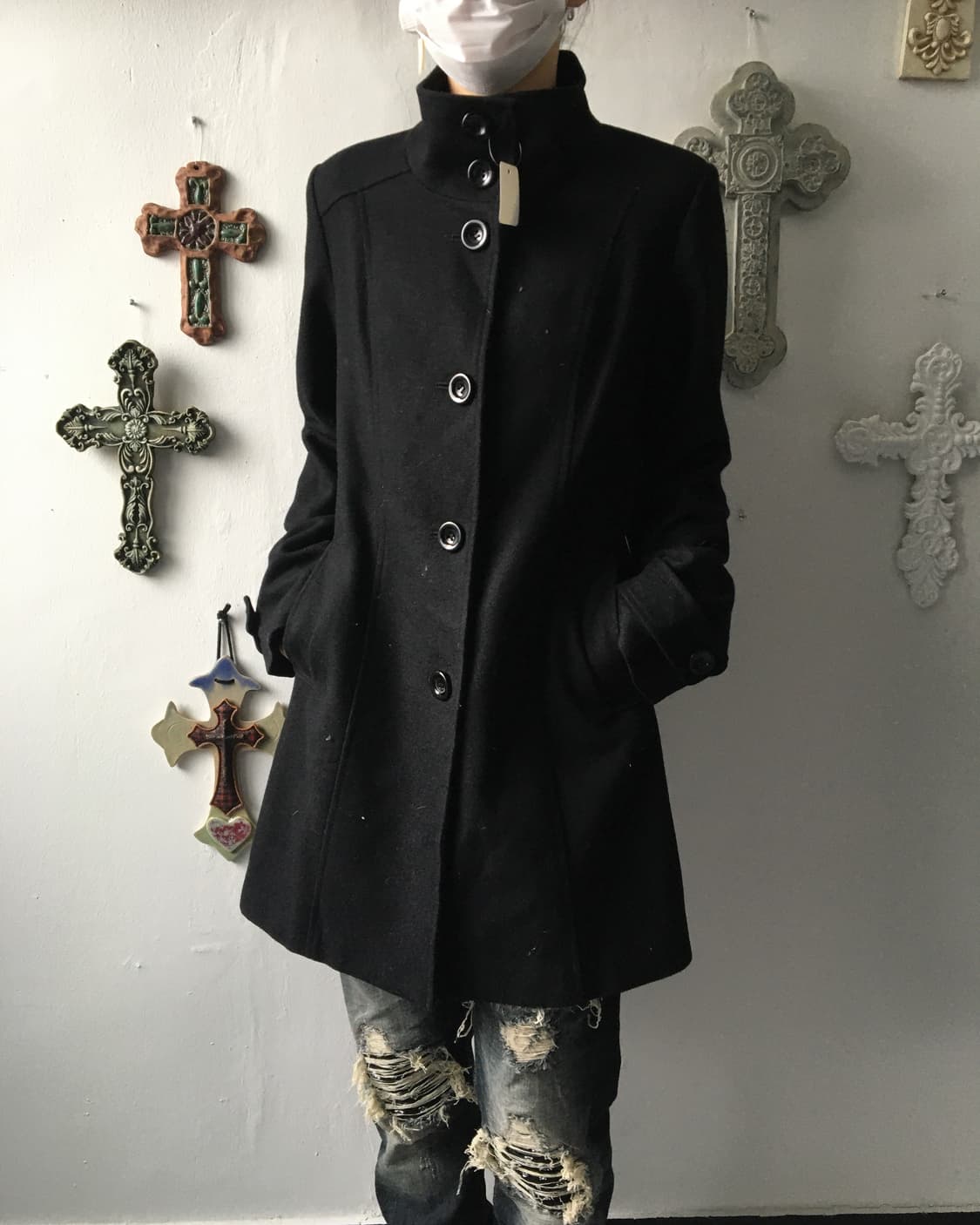 High neck coat 상품이미지8